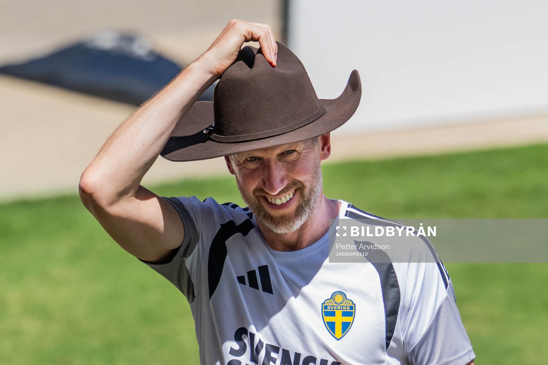 Head coach Graham Potter of the Swedish national football