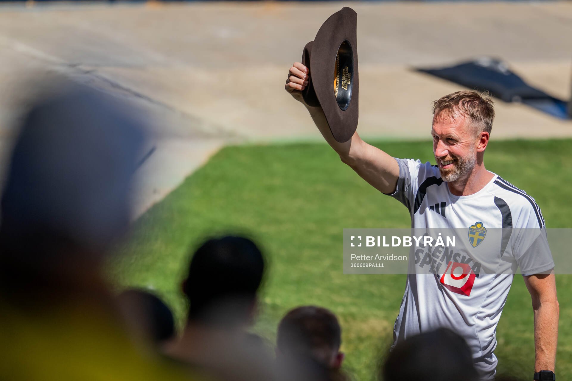Head coach Graham Potter of the Swedish national football