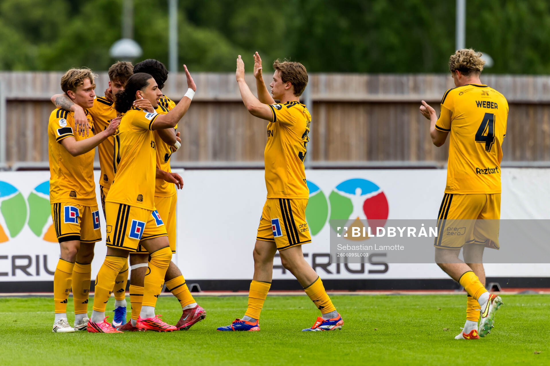 IFK Norrköpings Elias Jemal jublar 0-1