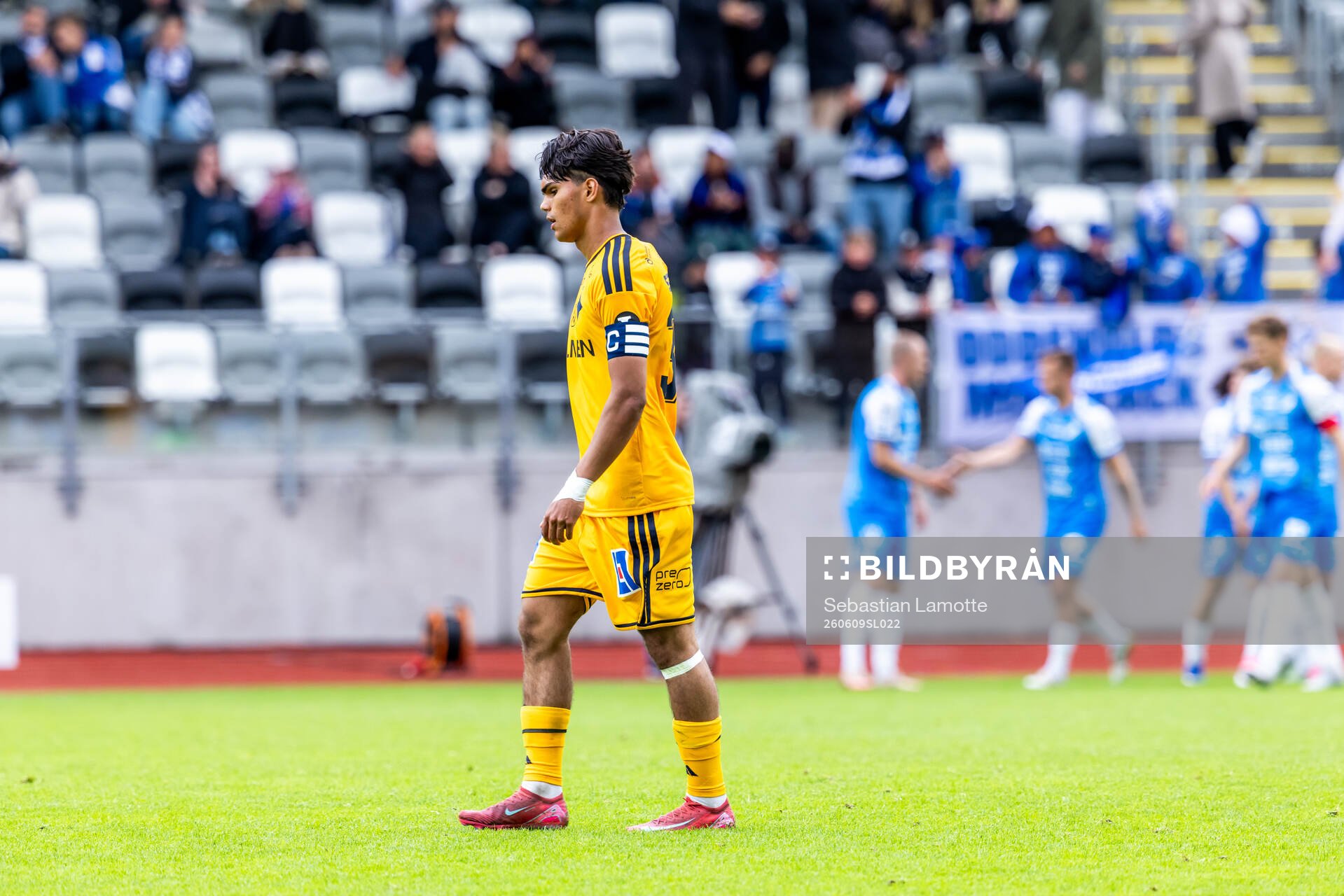 IFK Norrköpings Noel Sernelius deppar
