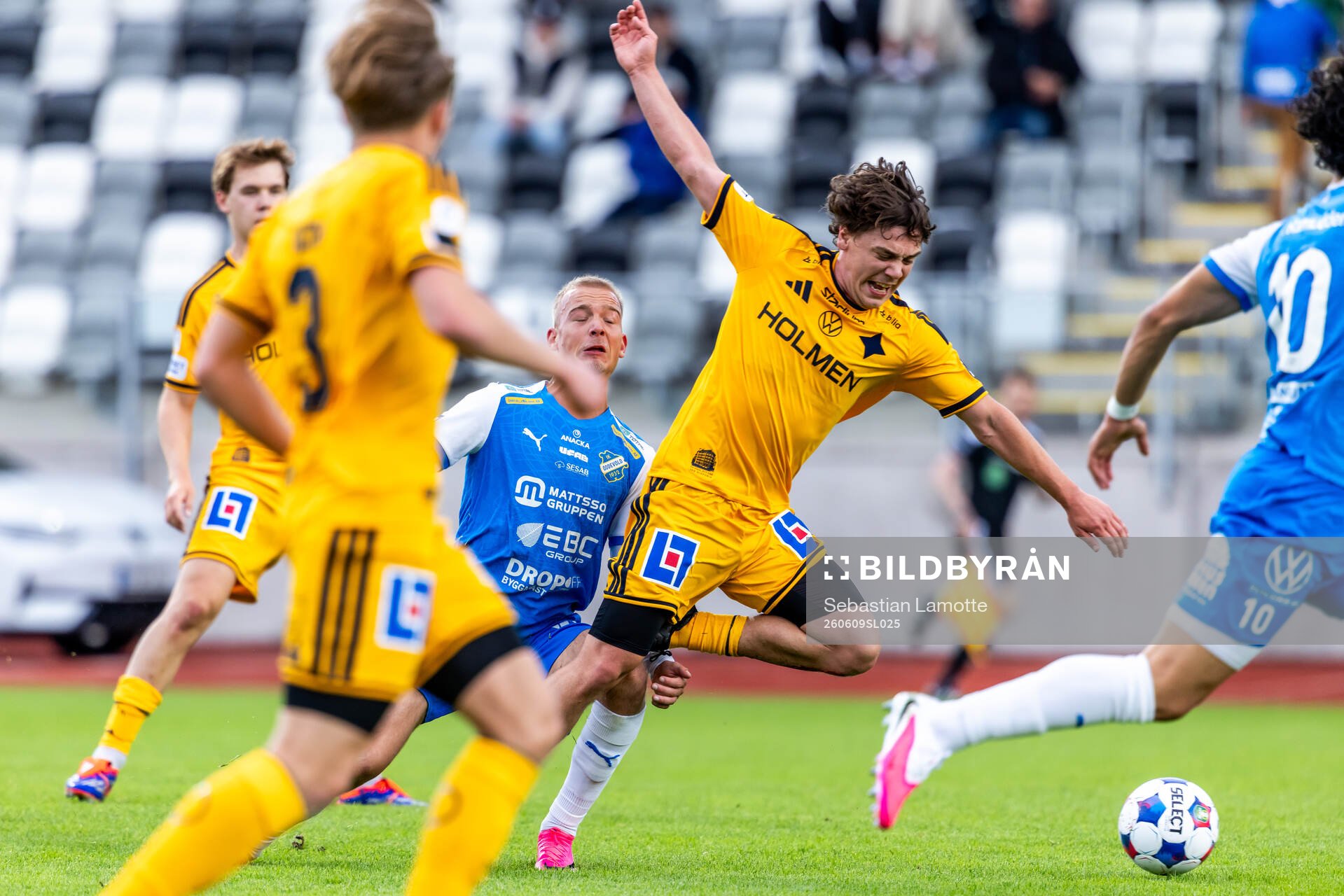 Oddevolds Olle Kjellman Olblad och IFK Norrköpings Viktor