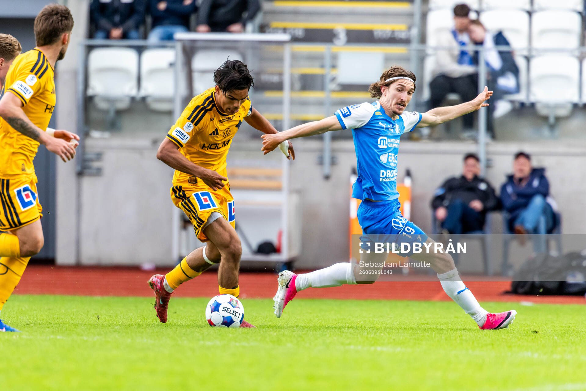 Oddevolds Hugo Engström  och IFK Norrköpings Noel