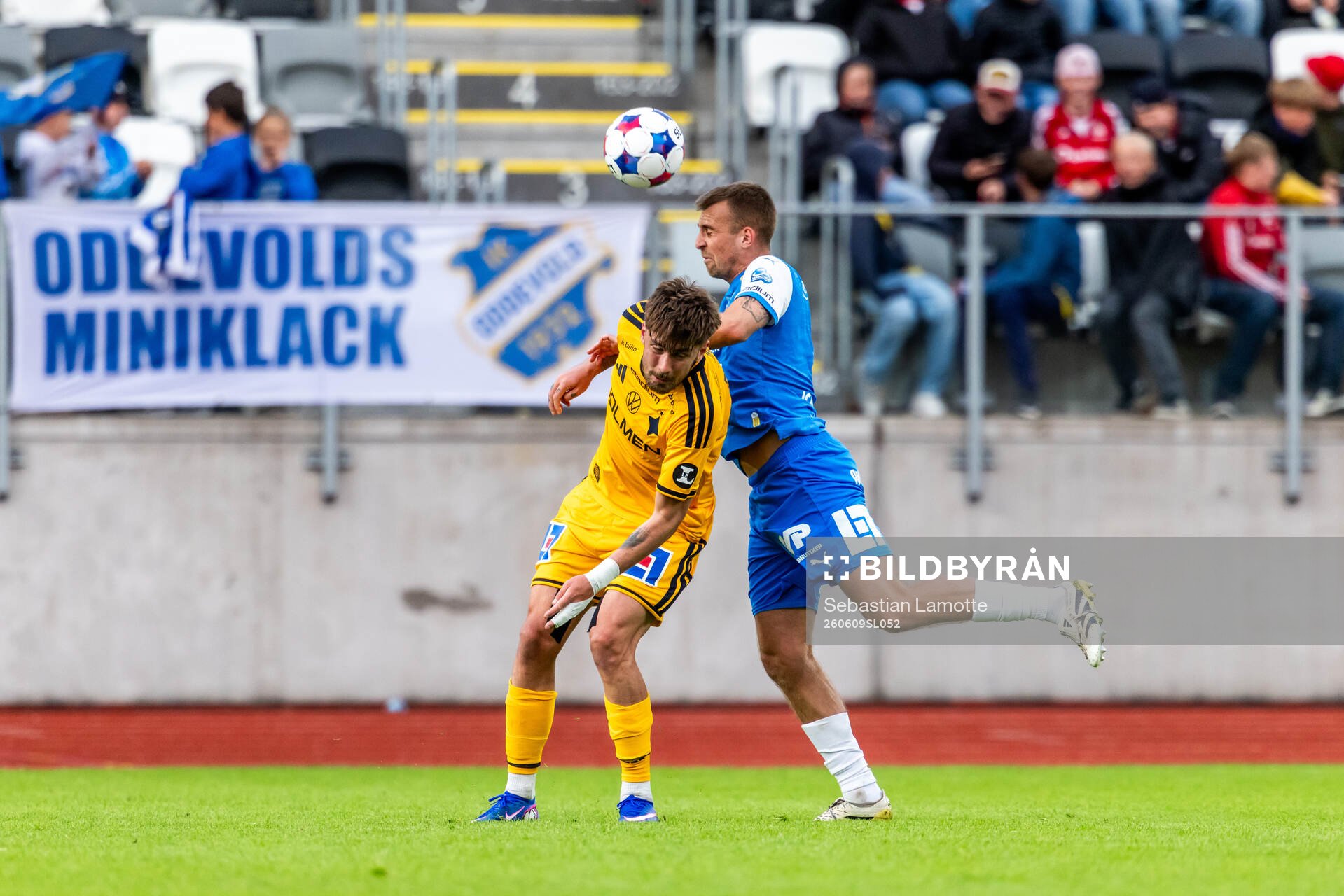 IFK Norrköpings Tim Prica och Oddevolds Jesper Merbom