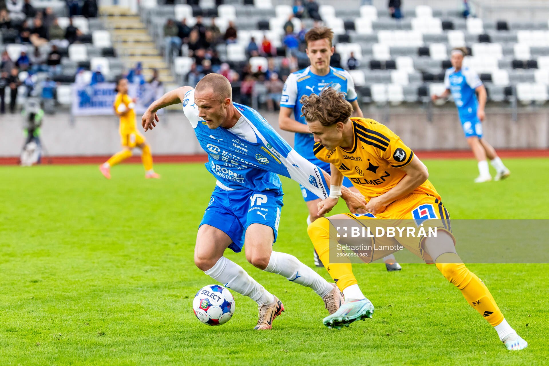 Oddevolds Gabriel Sandberg och IFK Norrköpings Åke