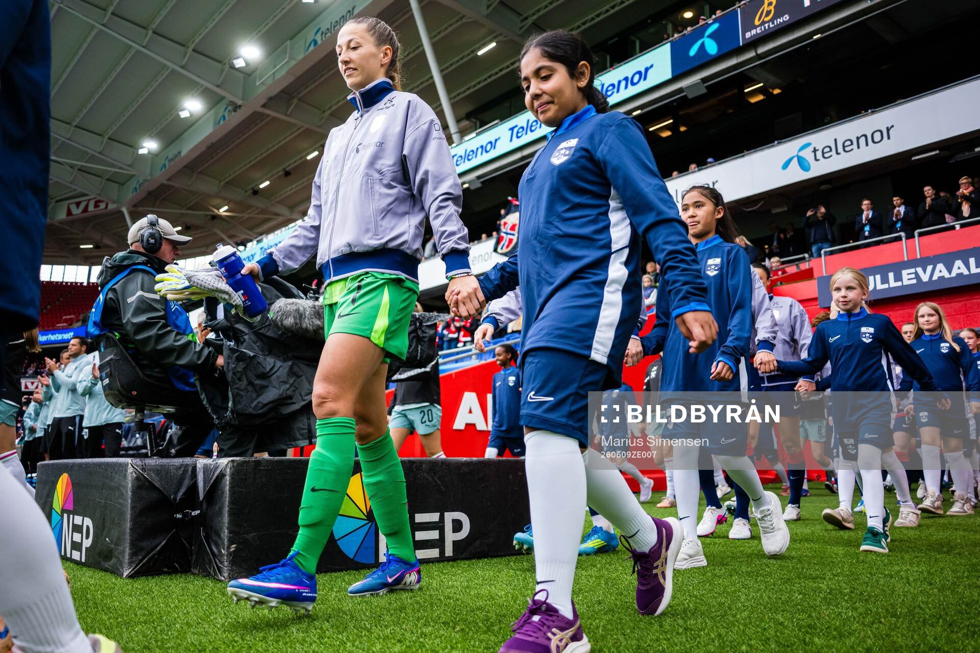 Goalkeeper Cecilie Fiskerstrand of Norway