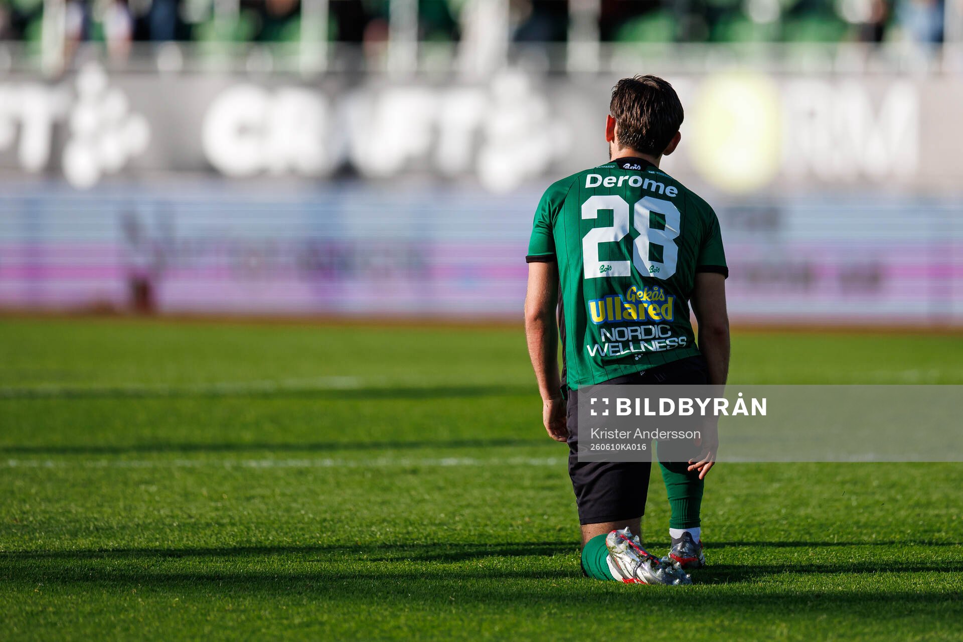 Varbergs Erion Sadiku deppar