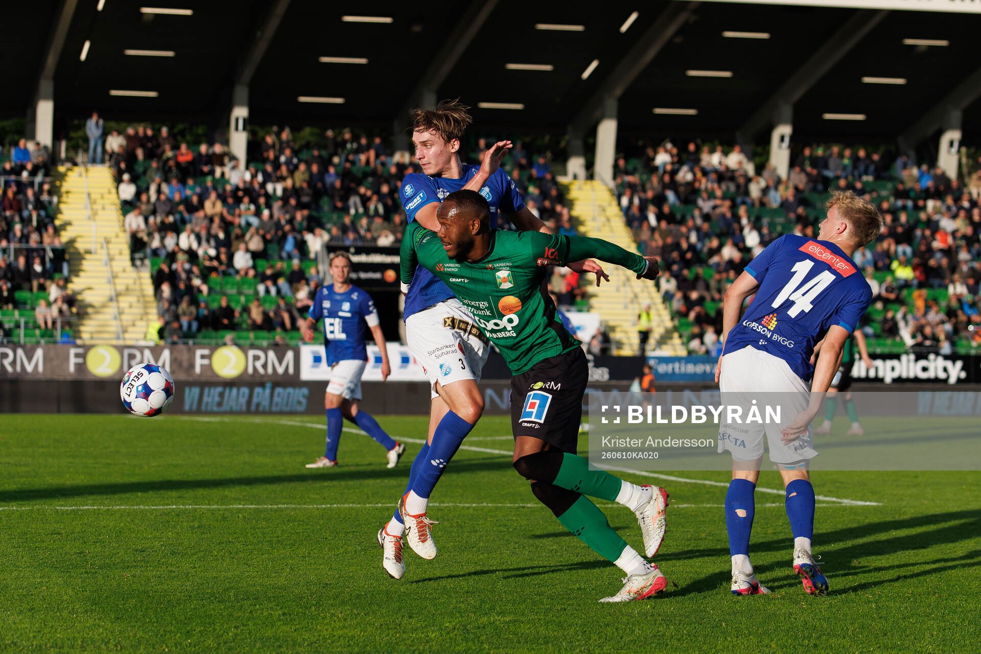 Norrbys Johannes Engvall och Olle Backlund mot Varbergs