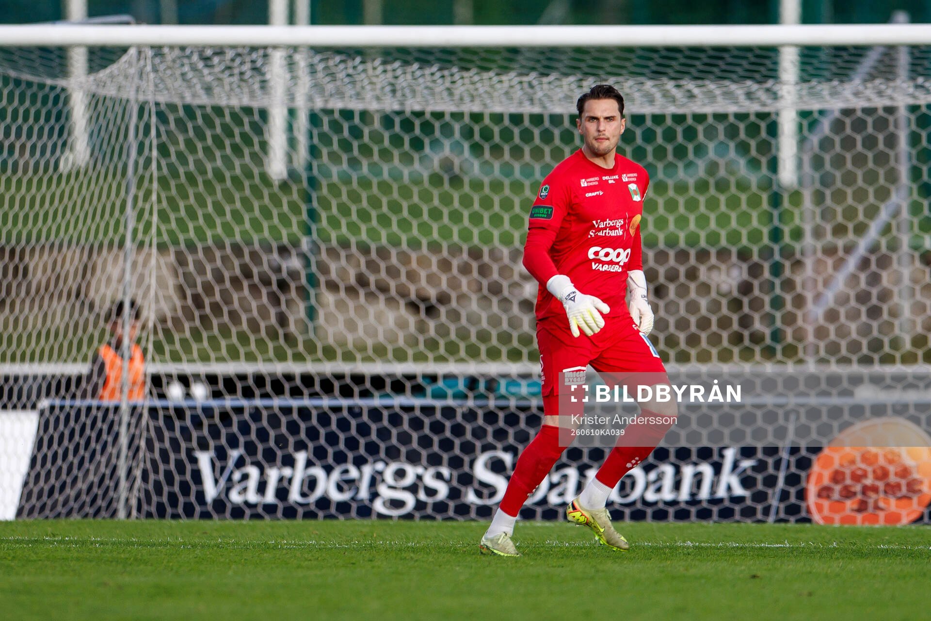 Varbergs målvakt Oscar Ekman