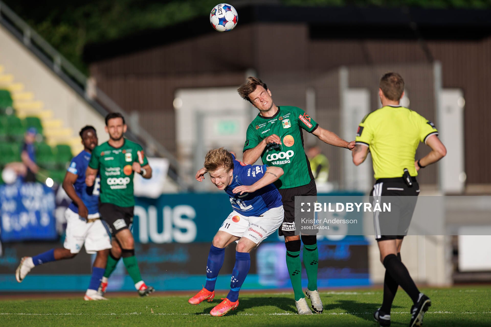 Norrbys Kevin Liimatainen och Varbergs Albin Winbo