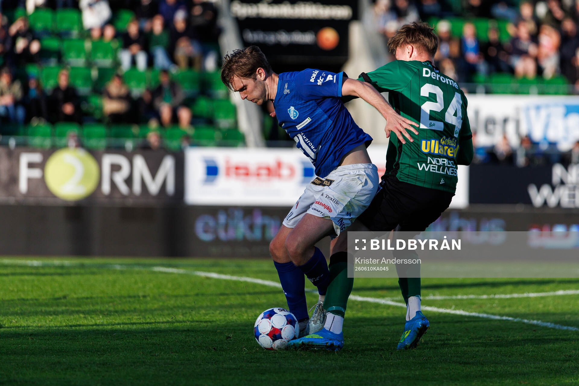 Norrbys Charlie Axede och Varbergs Oliver Brynéus