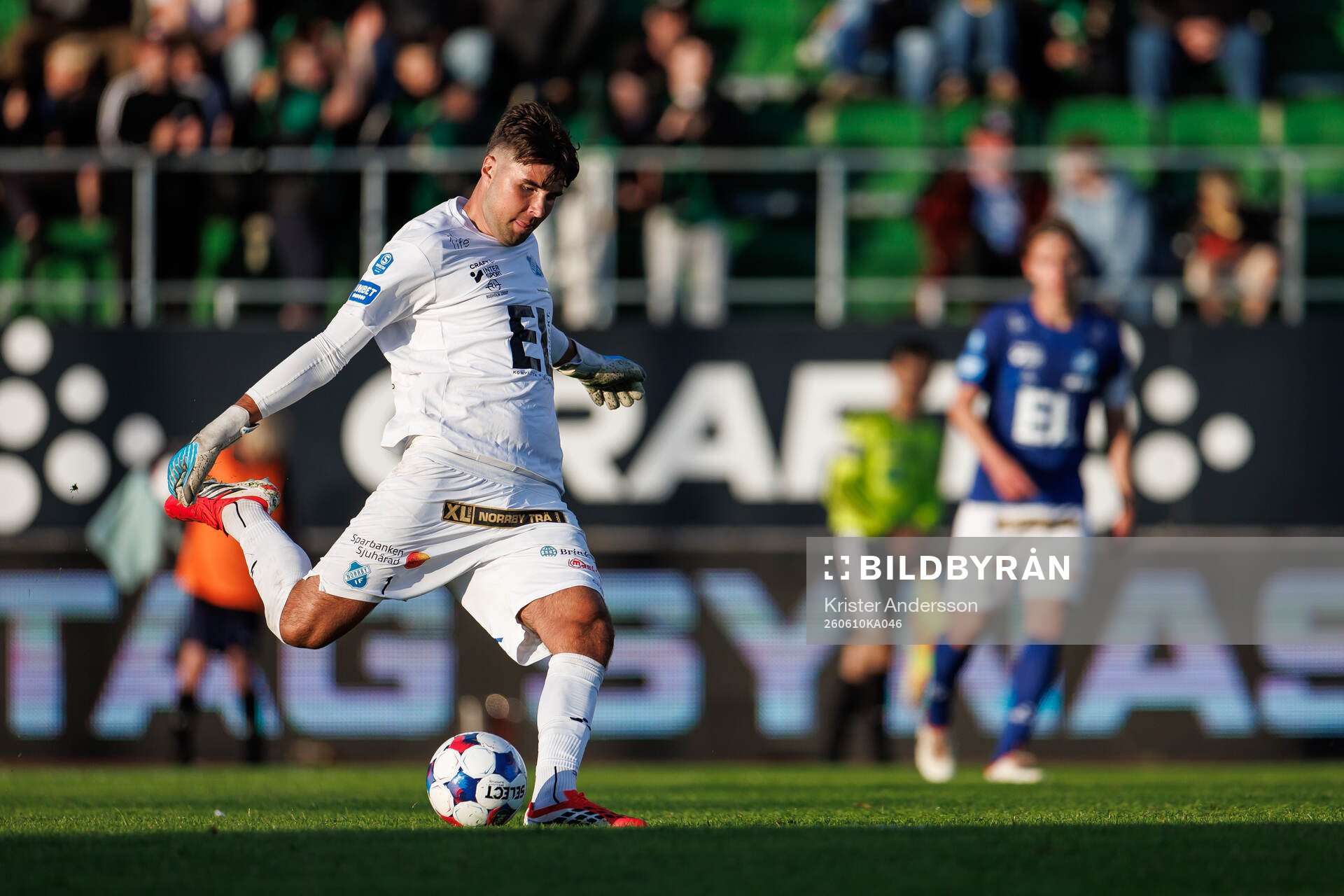 Norrbys målvakt Sebastian Banozic