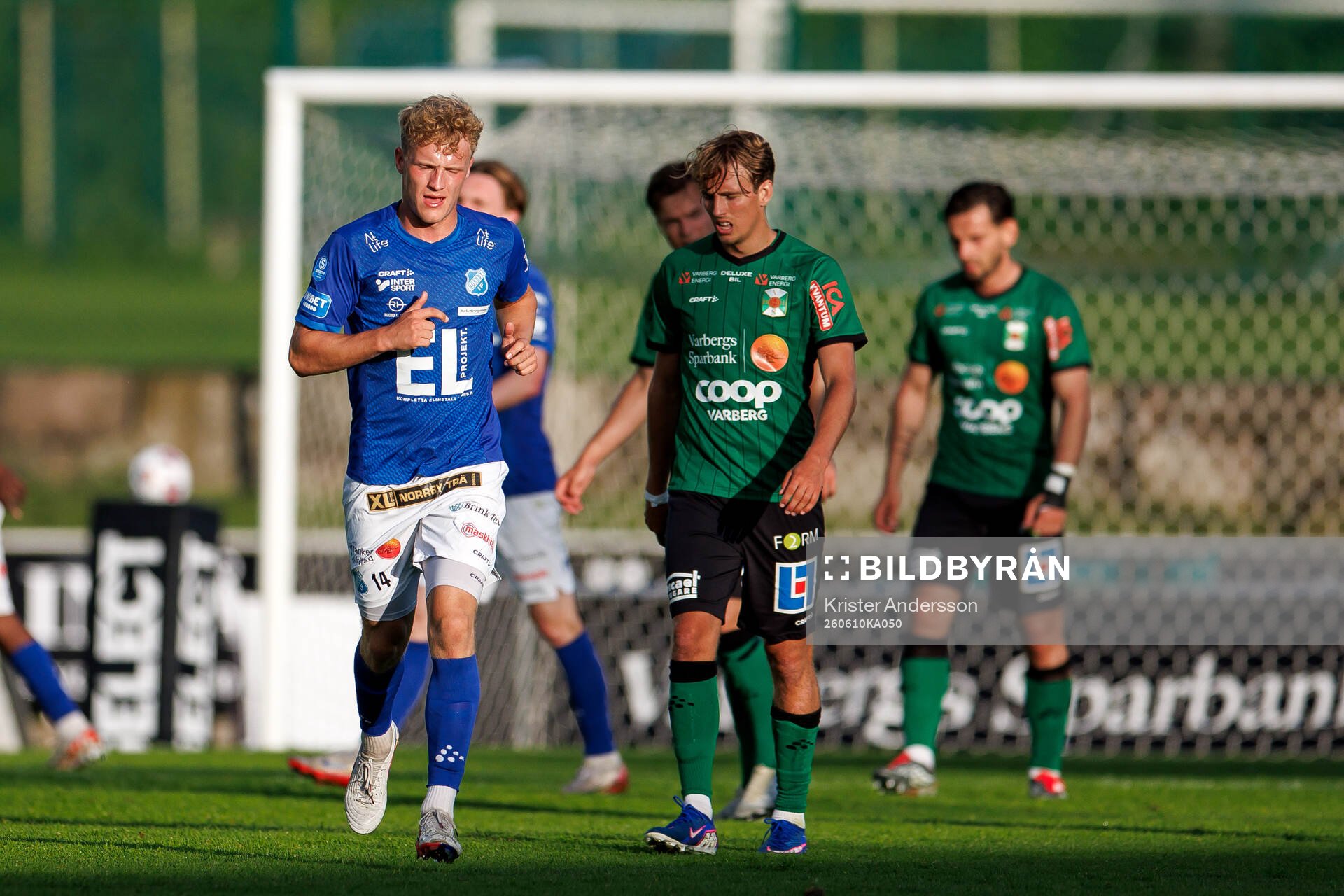 Norrbys Olle Backlund och Varbergs Jonathan Nilsson