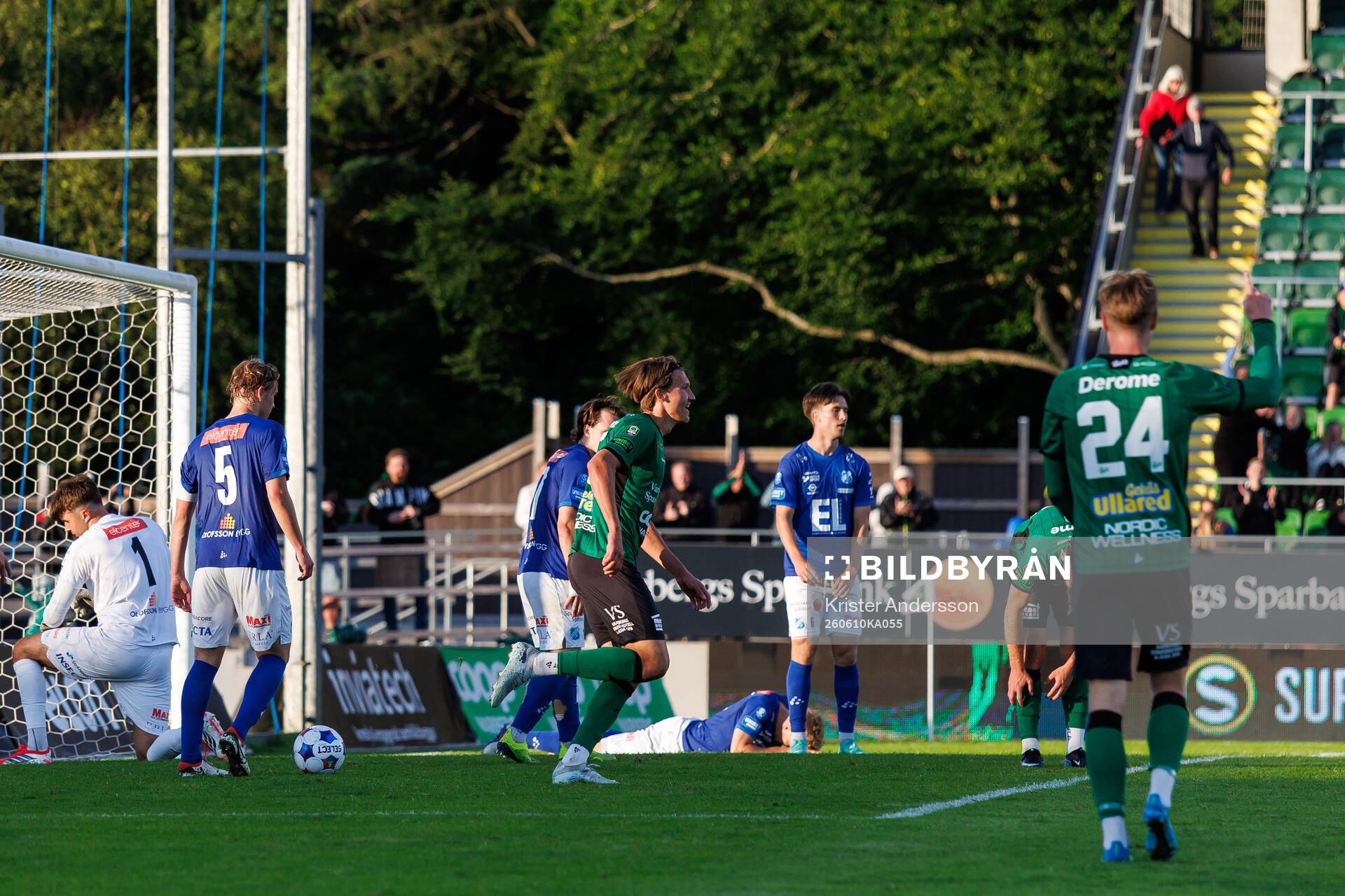 Varbergs Noah Johansson jublar