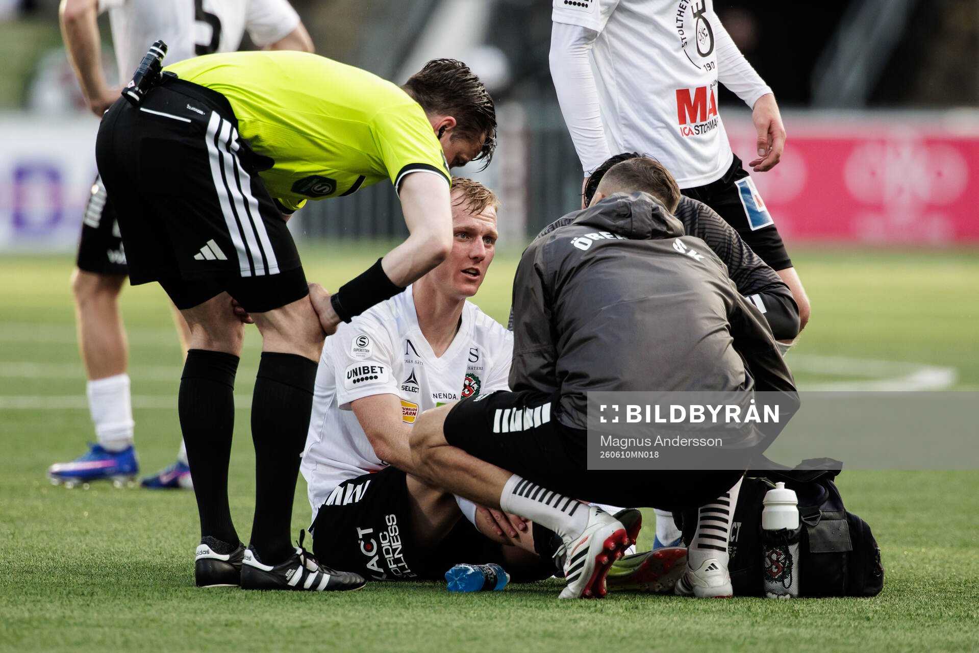 Örebros Christopher Redenstrand får vård