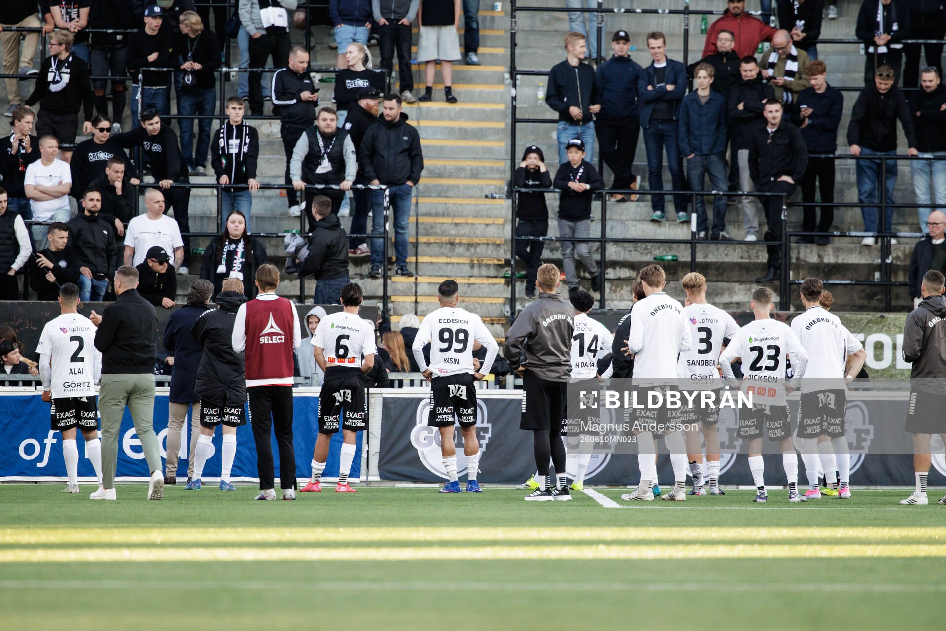 Örebros spelare deppar
