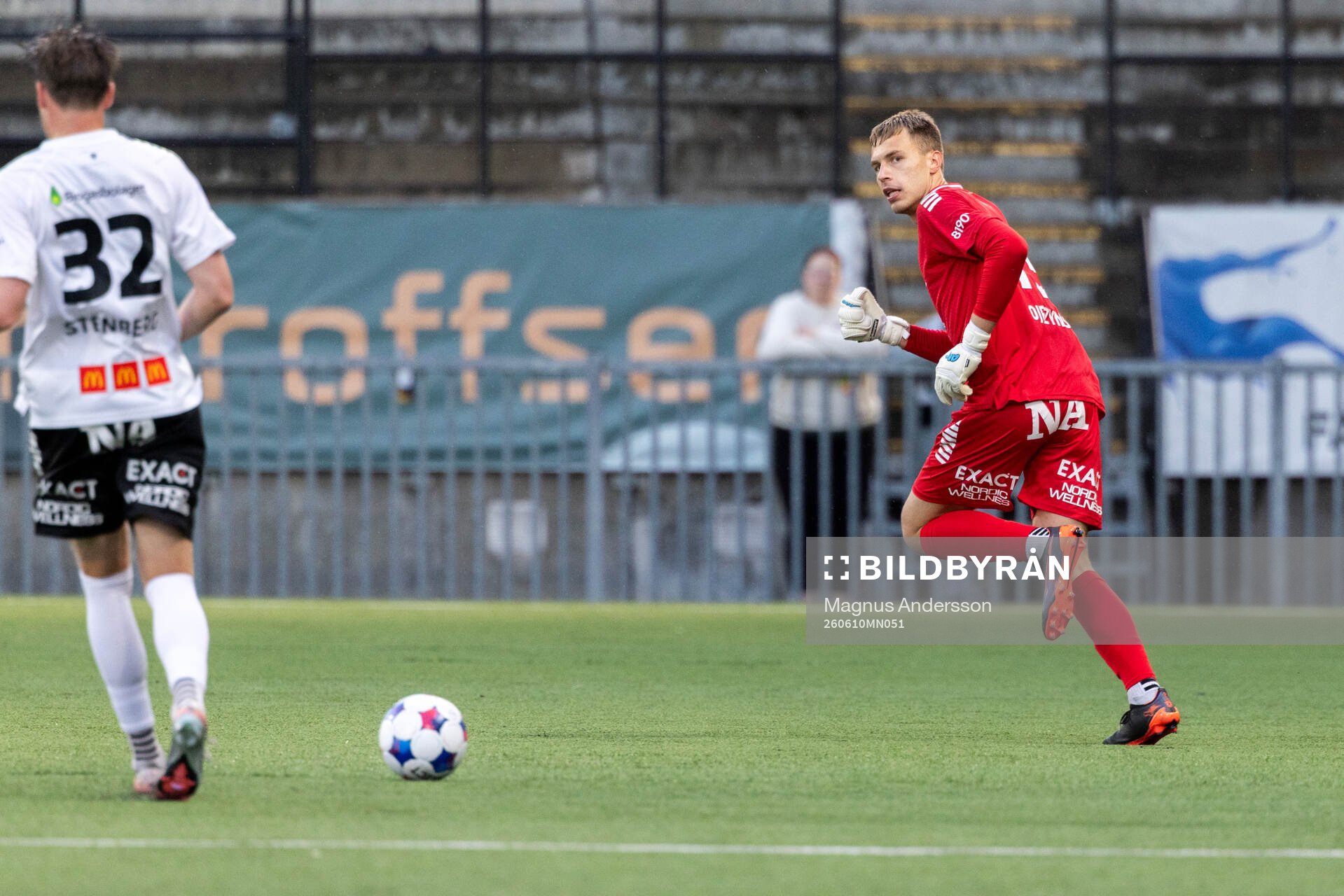 Örebros målvakt Jakub Ojrzynski