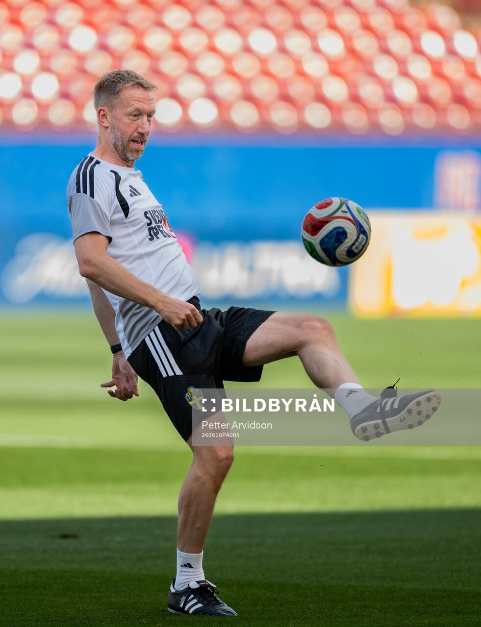 Head coach Graham Potter of the Swedish national football