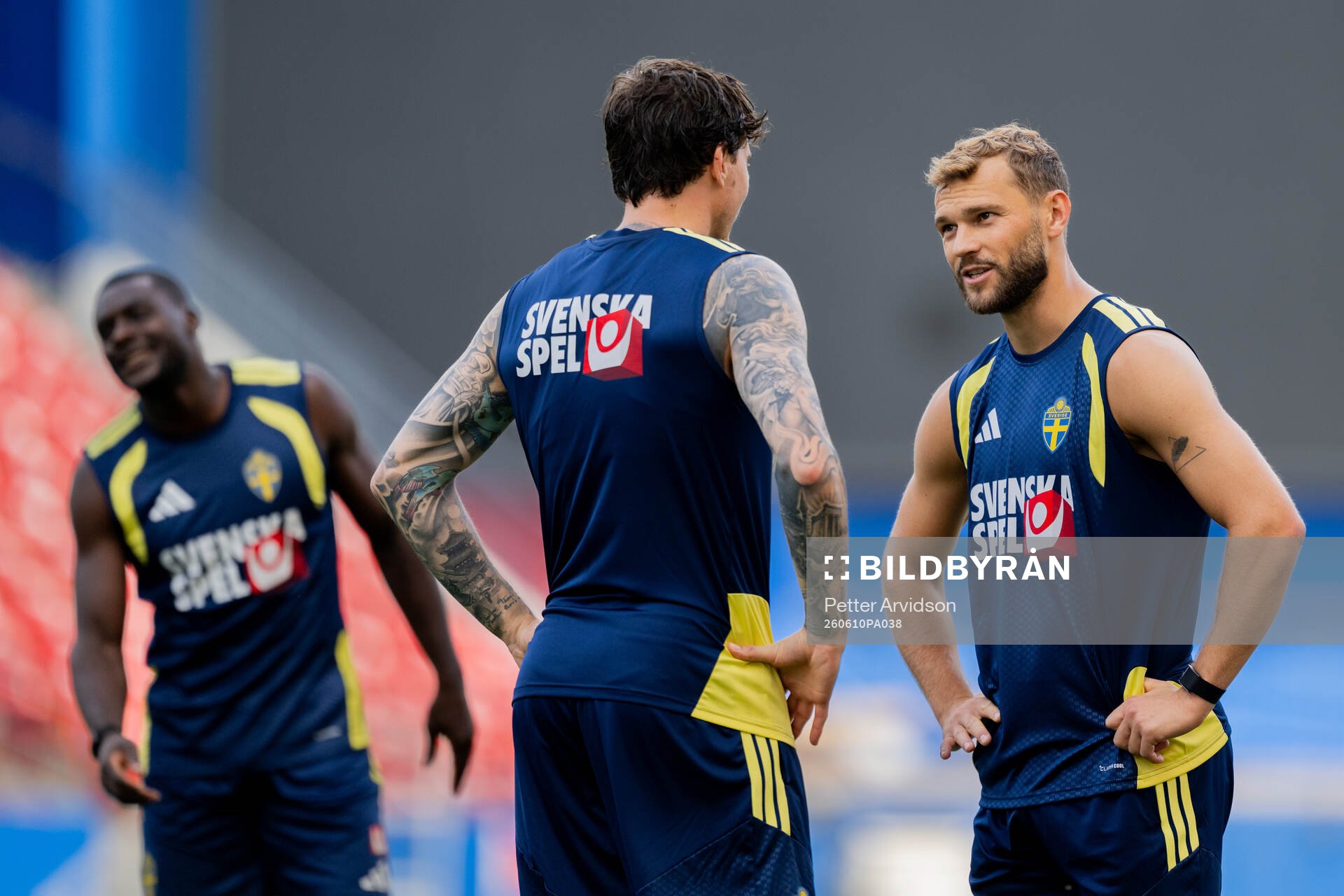 Victor Nilsson Lindelöf and Jesper Karlström of the