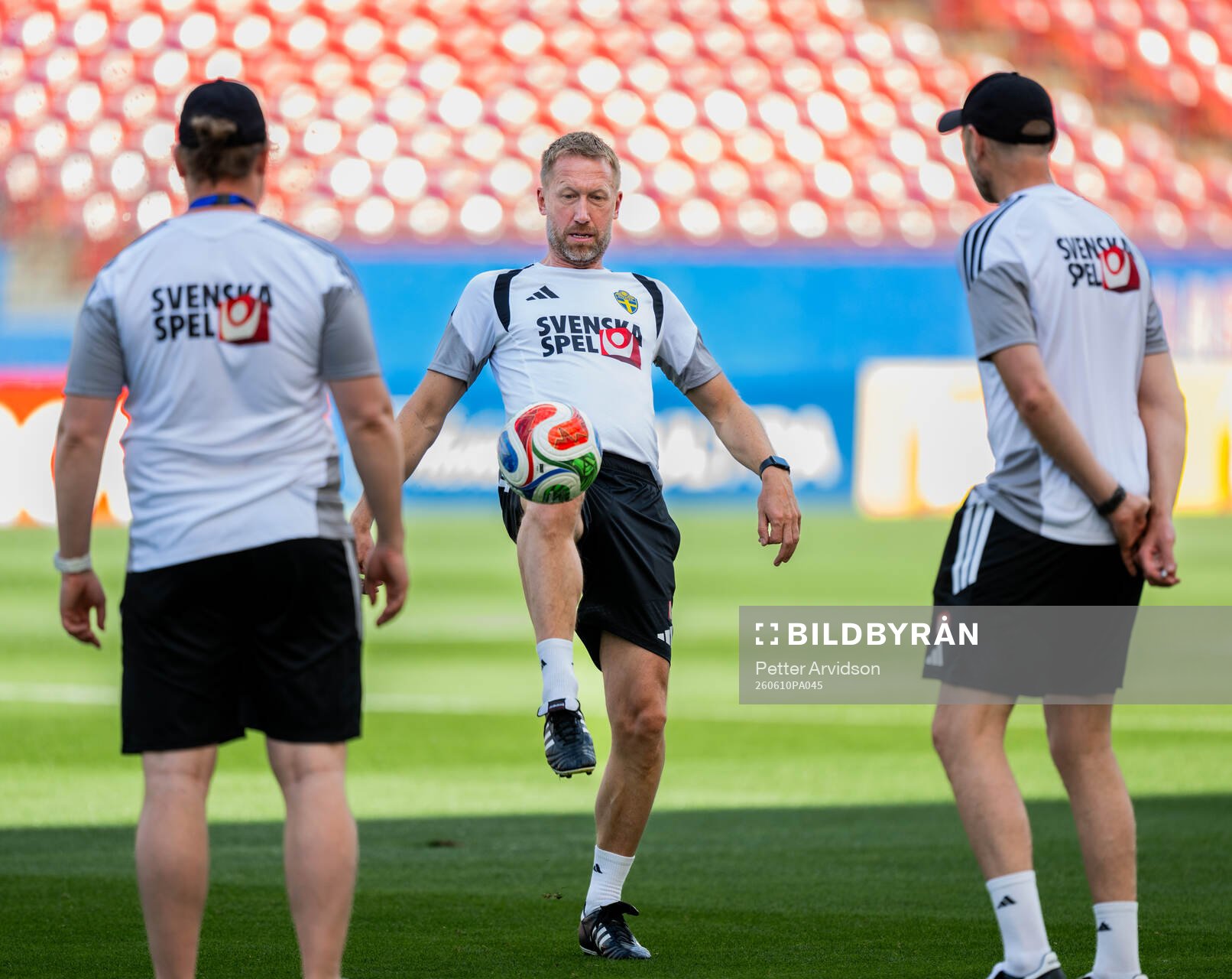 Head coach Graham Potter of the Swedish national football