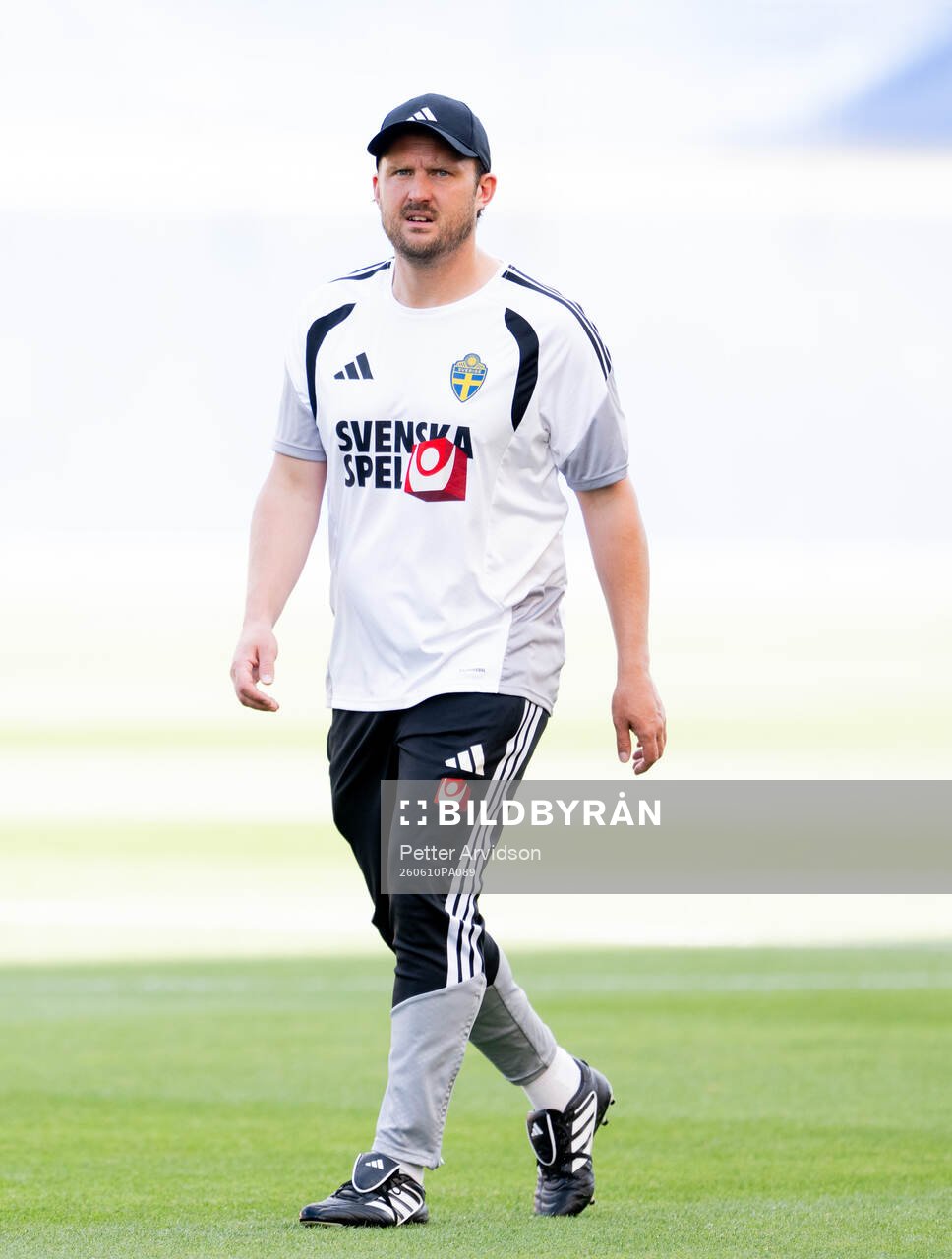Assistant coach Björn Hamberg of the Swedish national