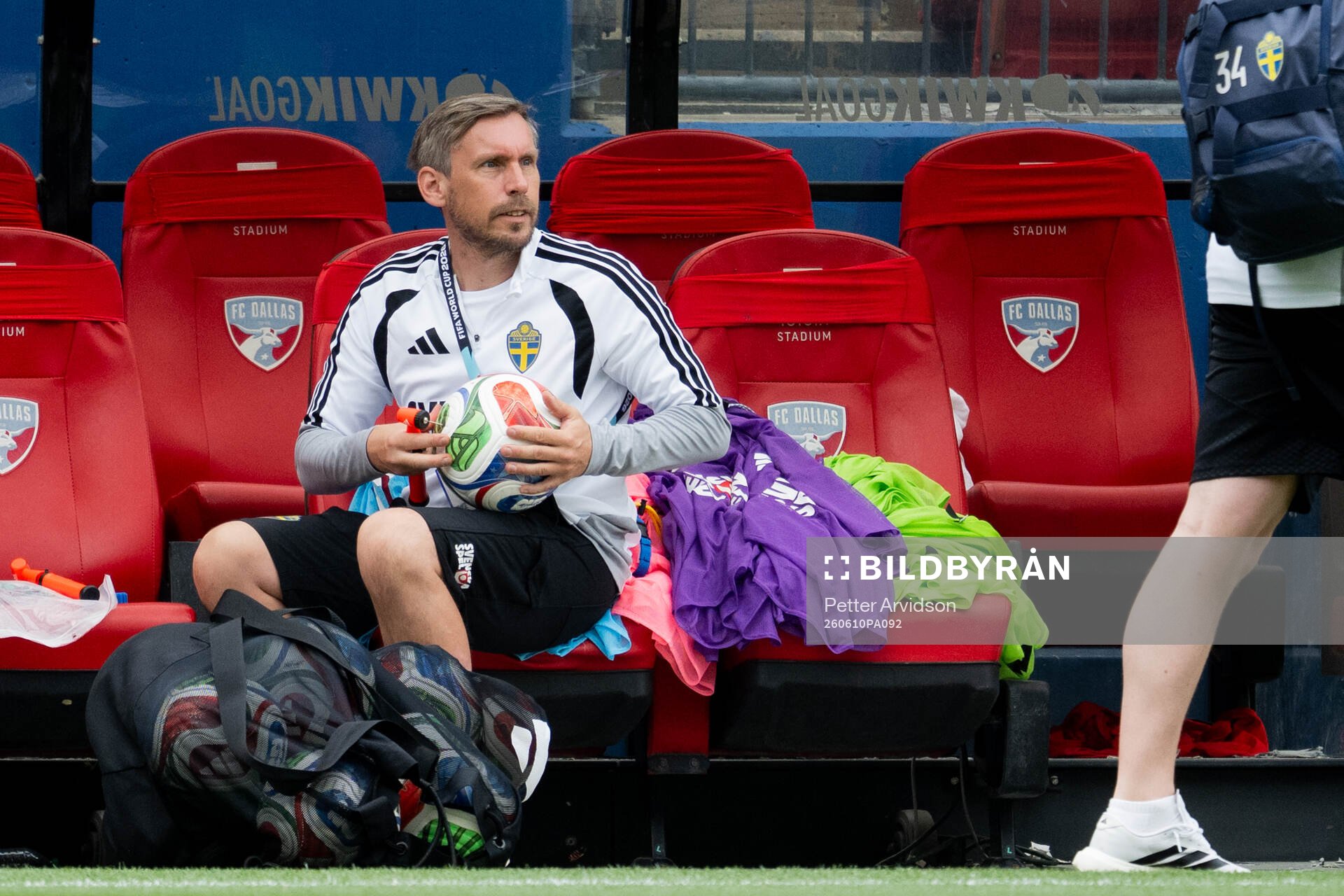 Christer Witt, equipment manager of the Swedish national