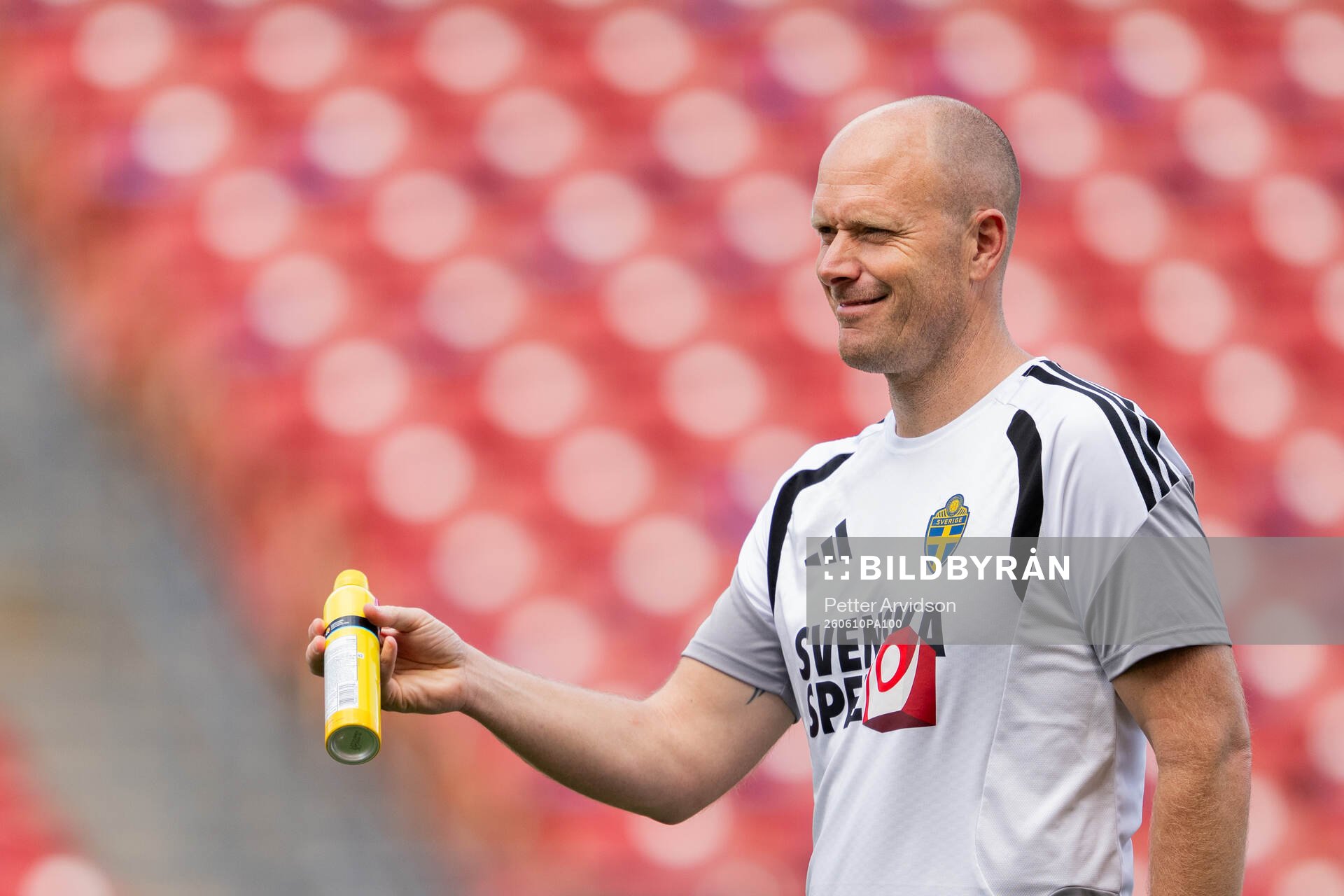 Carl Persson, physiotherapist of the Swedish national