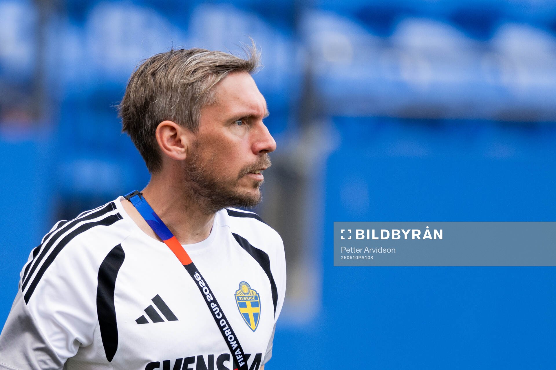 Christer Witt, equipment manager of the Swedish national