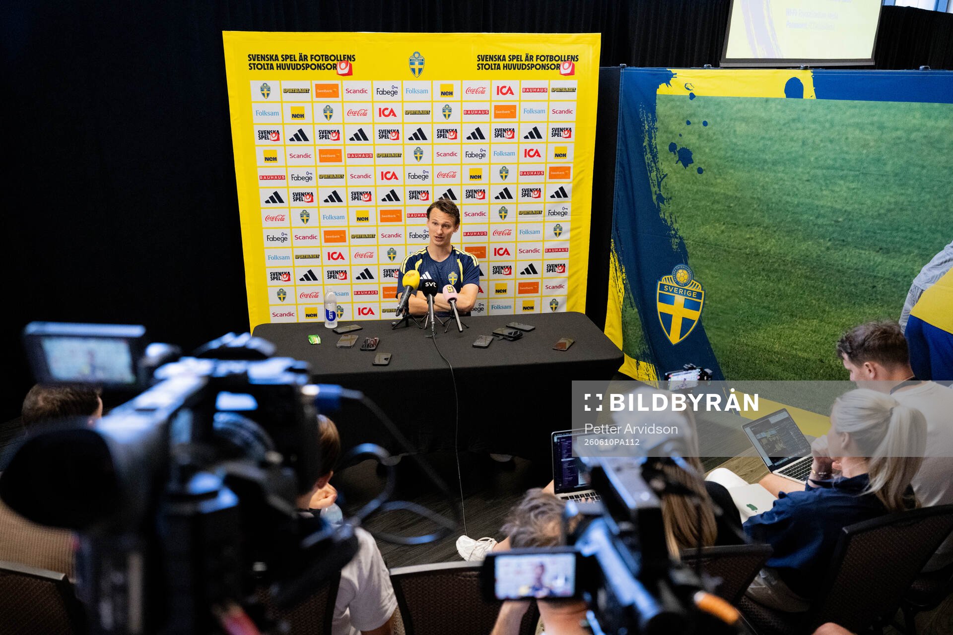 Hjalmar Ekdal of the Swedish men's national football team