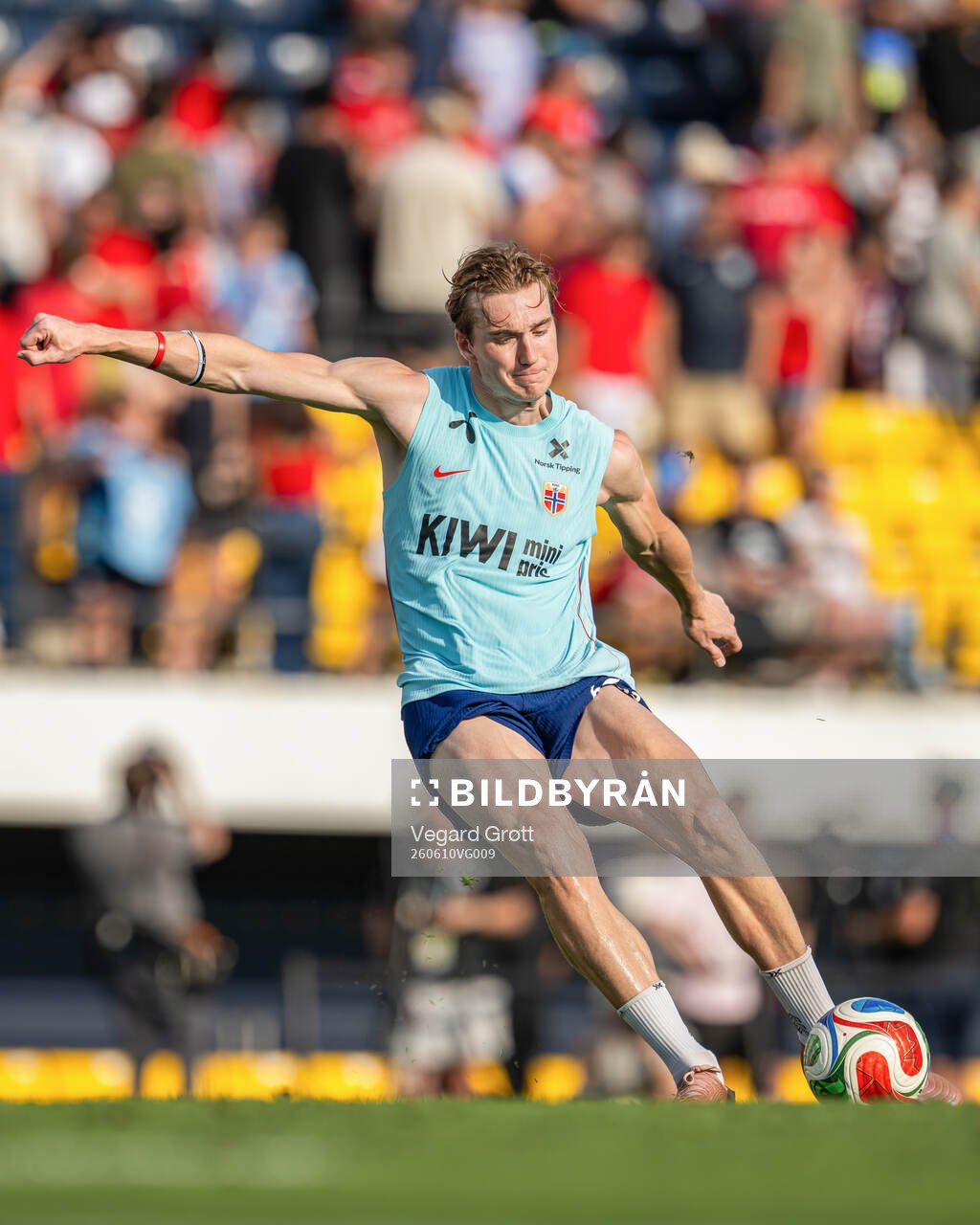Kristian Thorstvedt of the Norwegian national football team