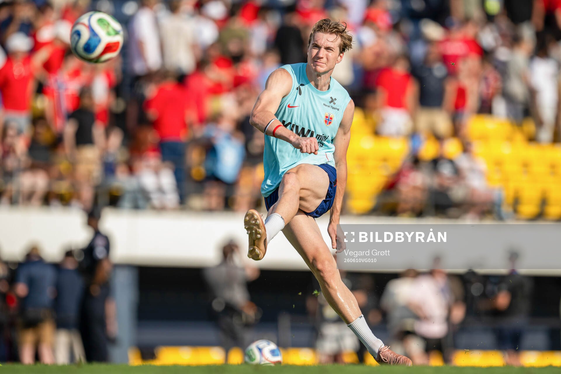 Kristian Thorstvedt of the Norwegian national football team