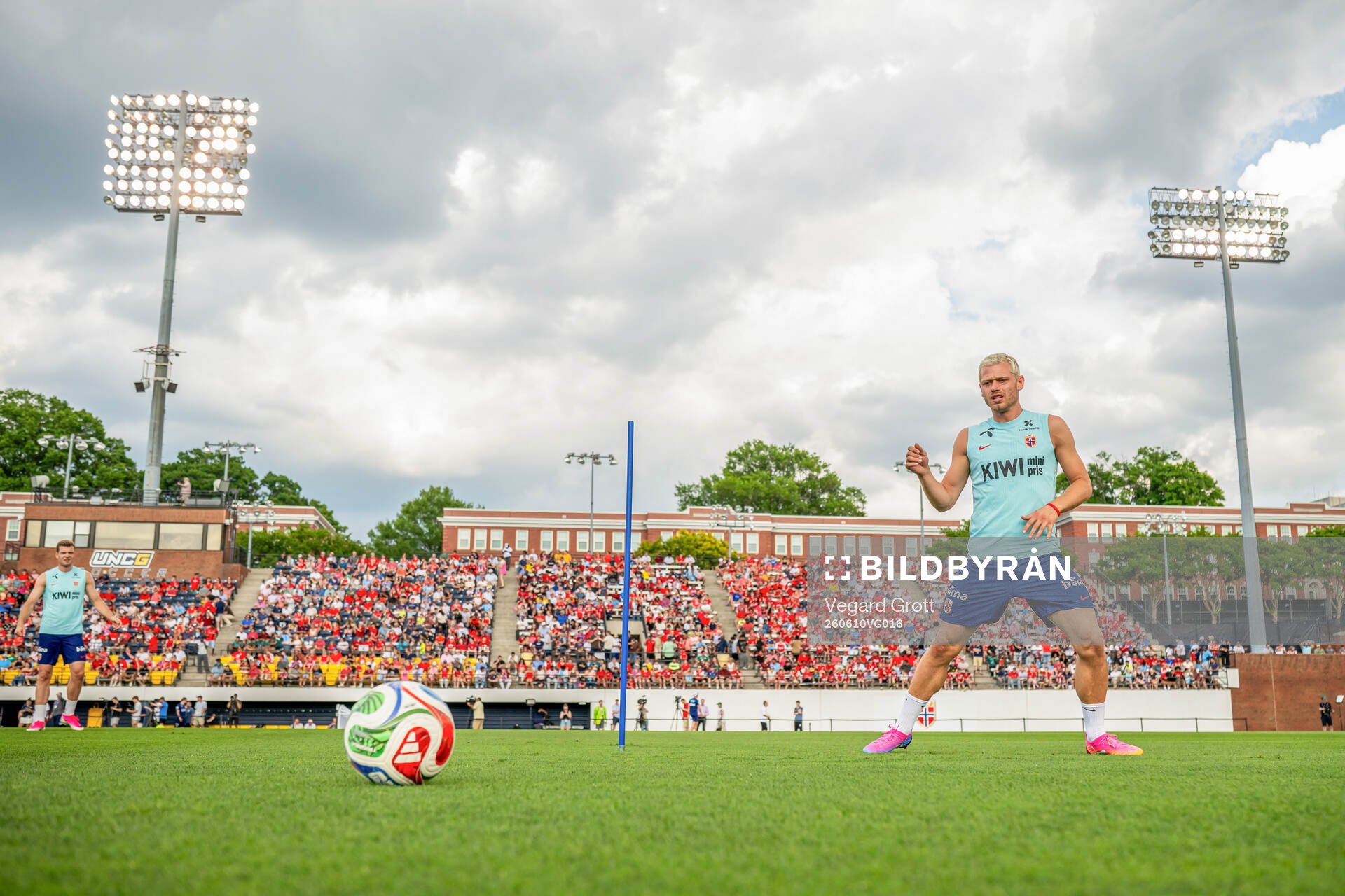 Julian Ryerson of the Norwegian national football team at