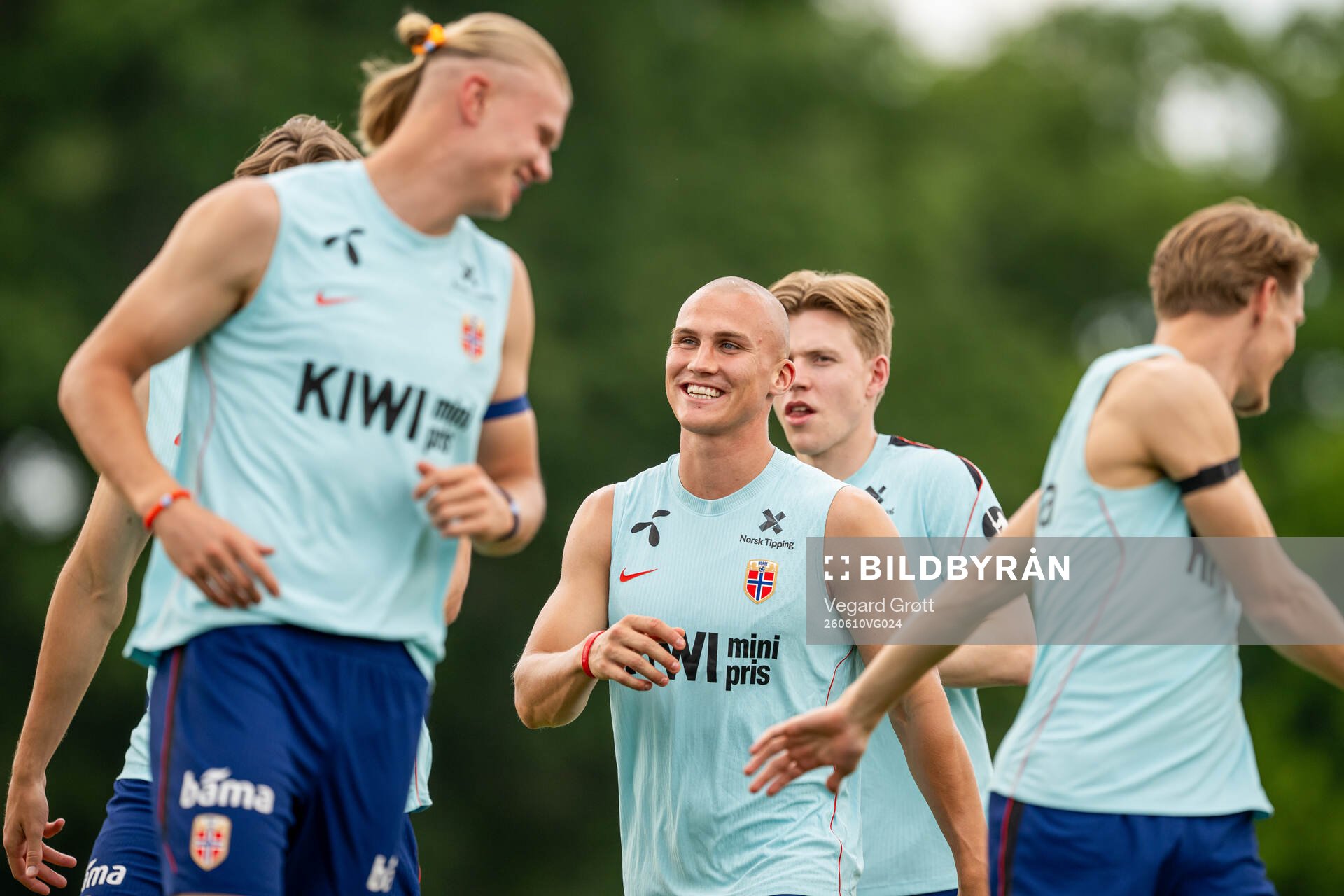 Leo Østigård of the Norwegian national football team at