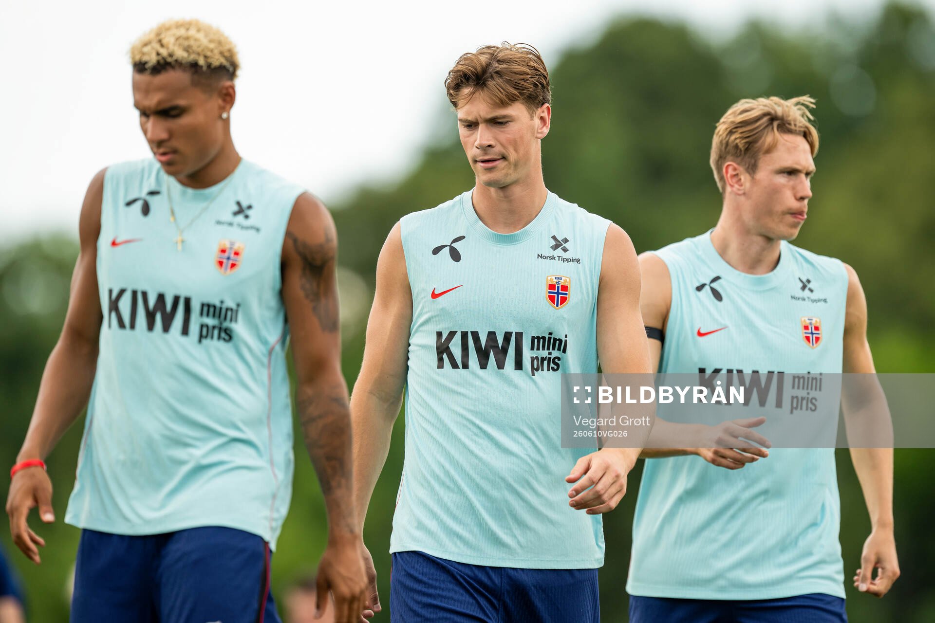 Henrik Falchener of the Norwegian national football team at