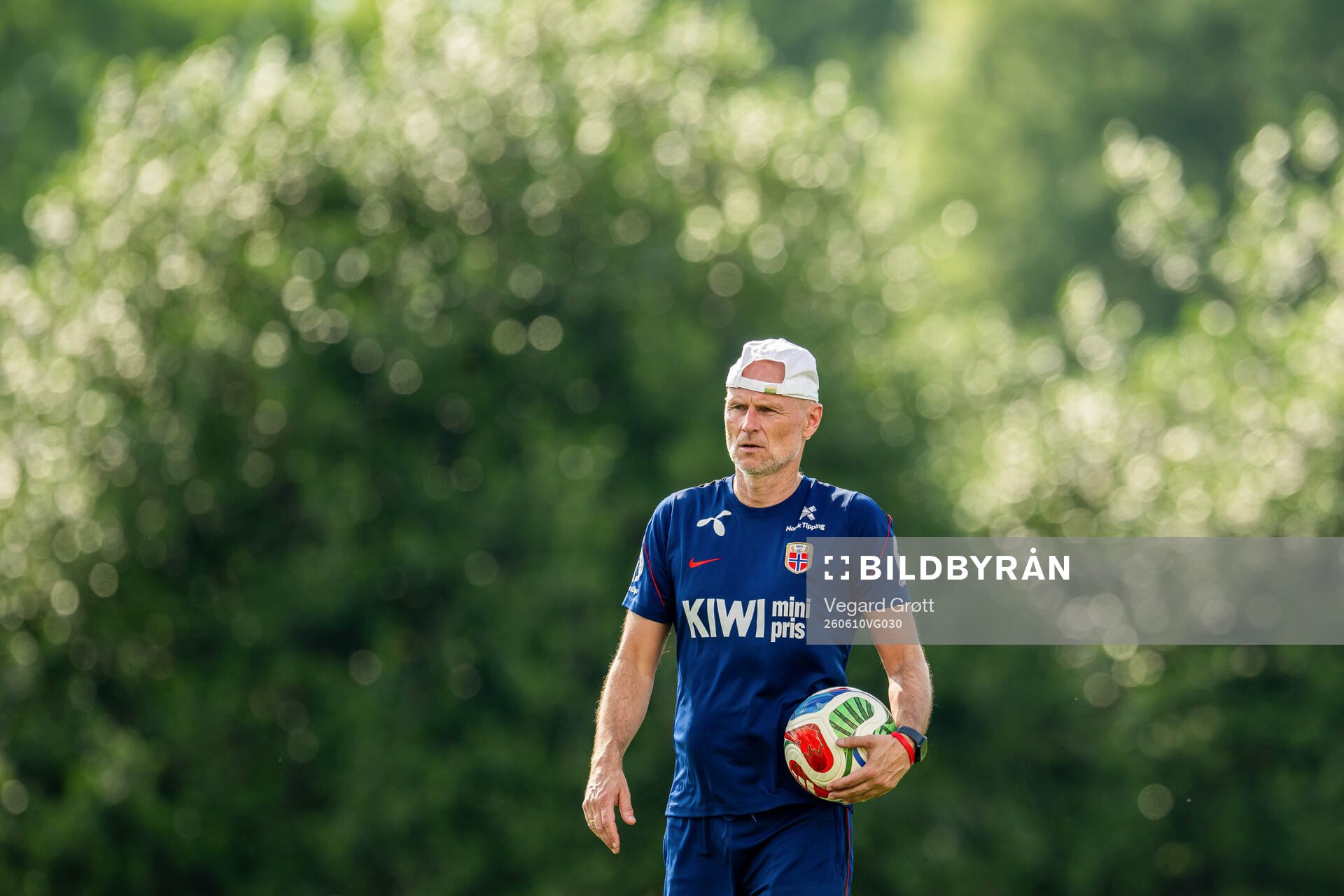 Ståle Solbakken, head coach of the Norwegian national
