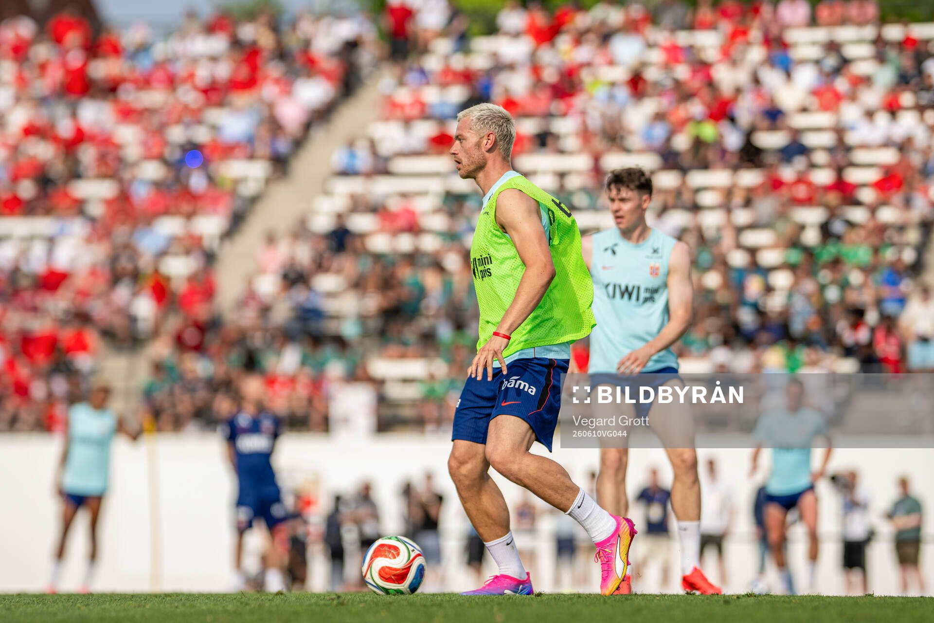 Julian Ryerson of the Norwegian national football team at