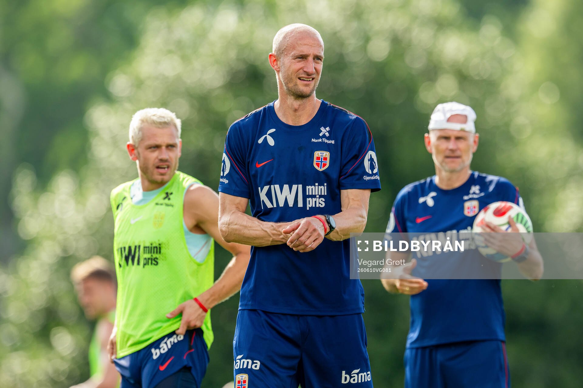 Brede Hangeland, player manager of the Norwegian national