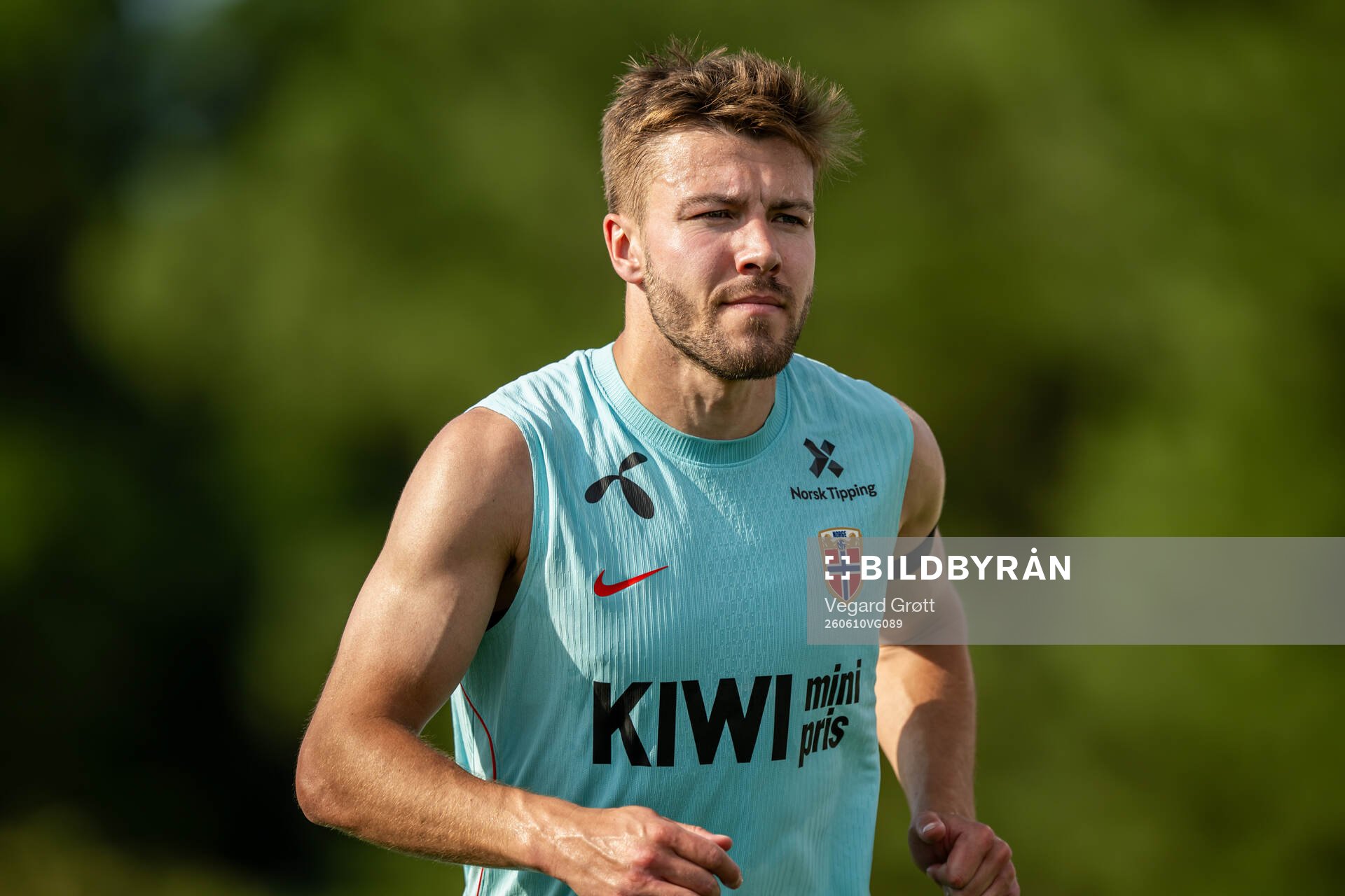 Fredrik André Bjørkan of the Norwegian national football