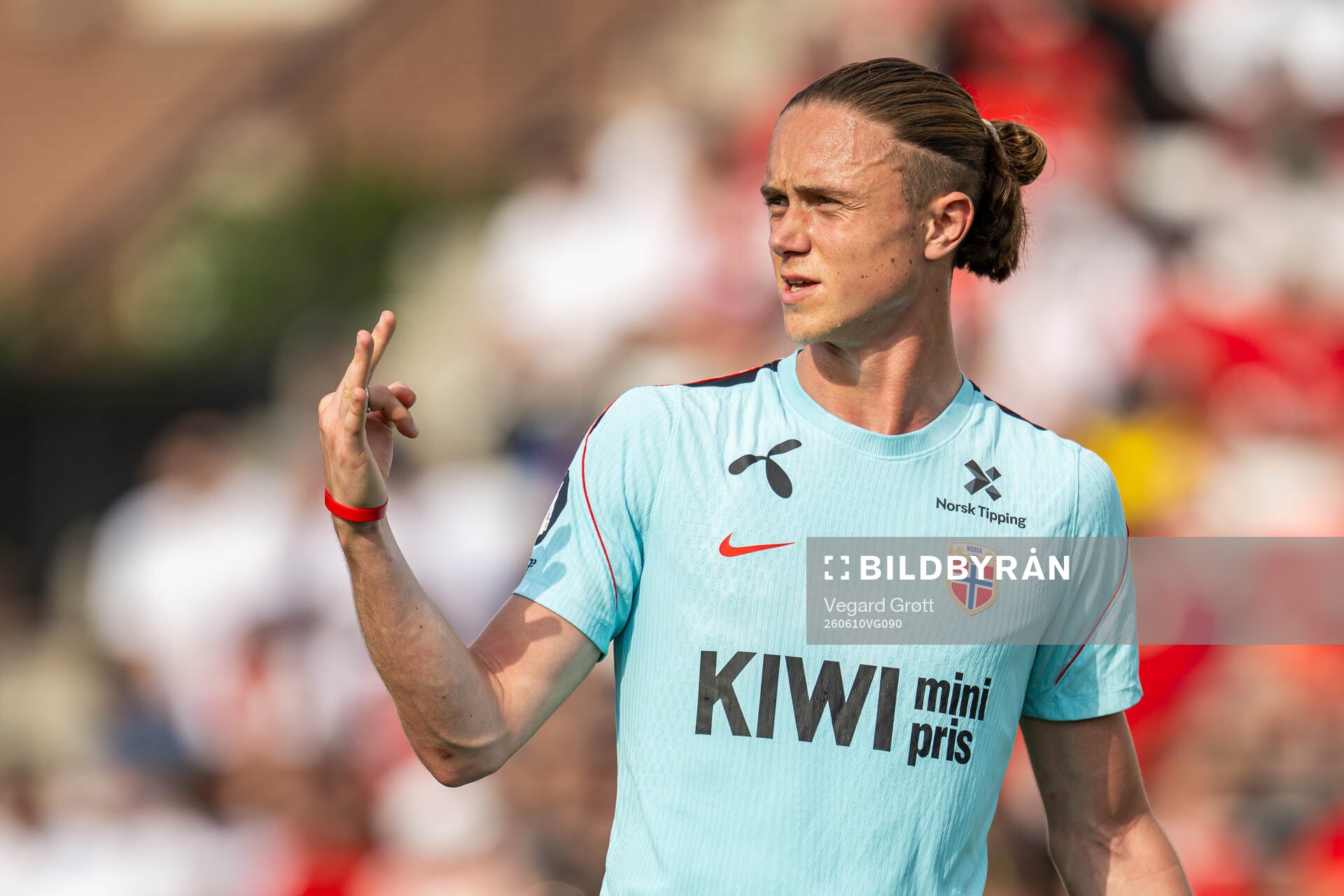 Thelo Aasgaard of the Norwegian national football team at