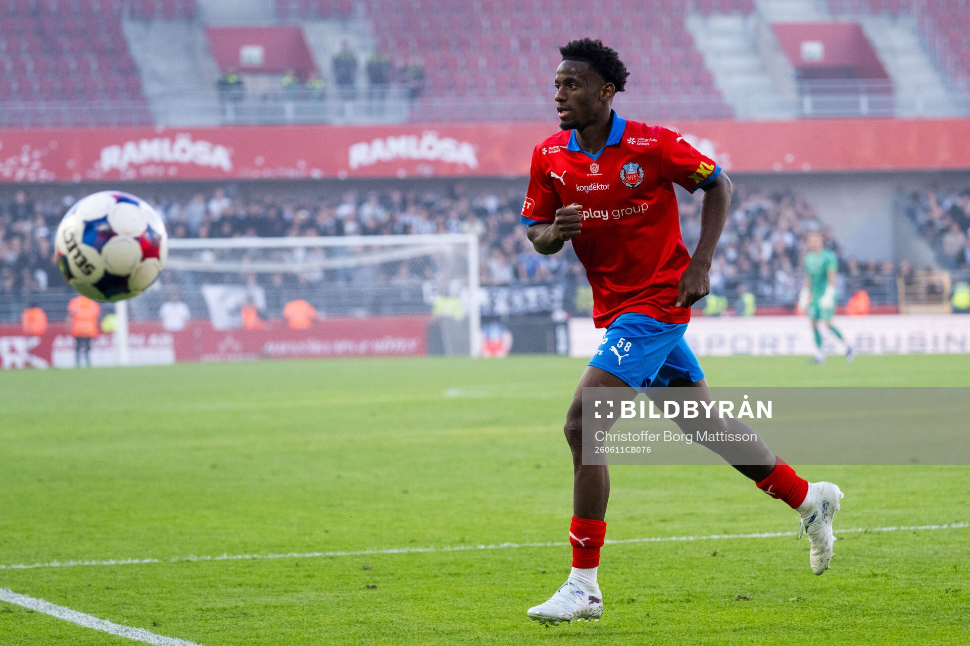 Helsingborgs Clancy Valere Biten
