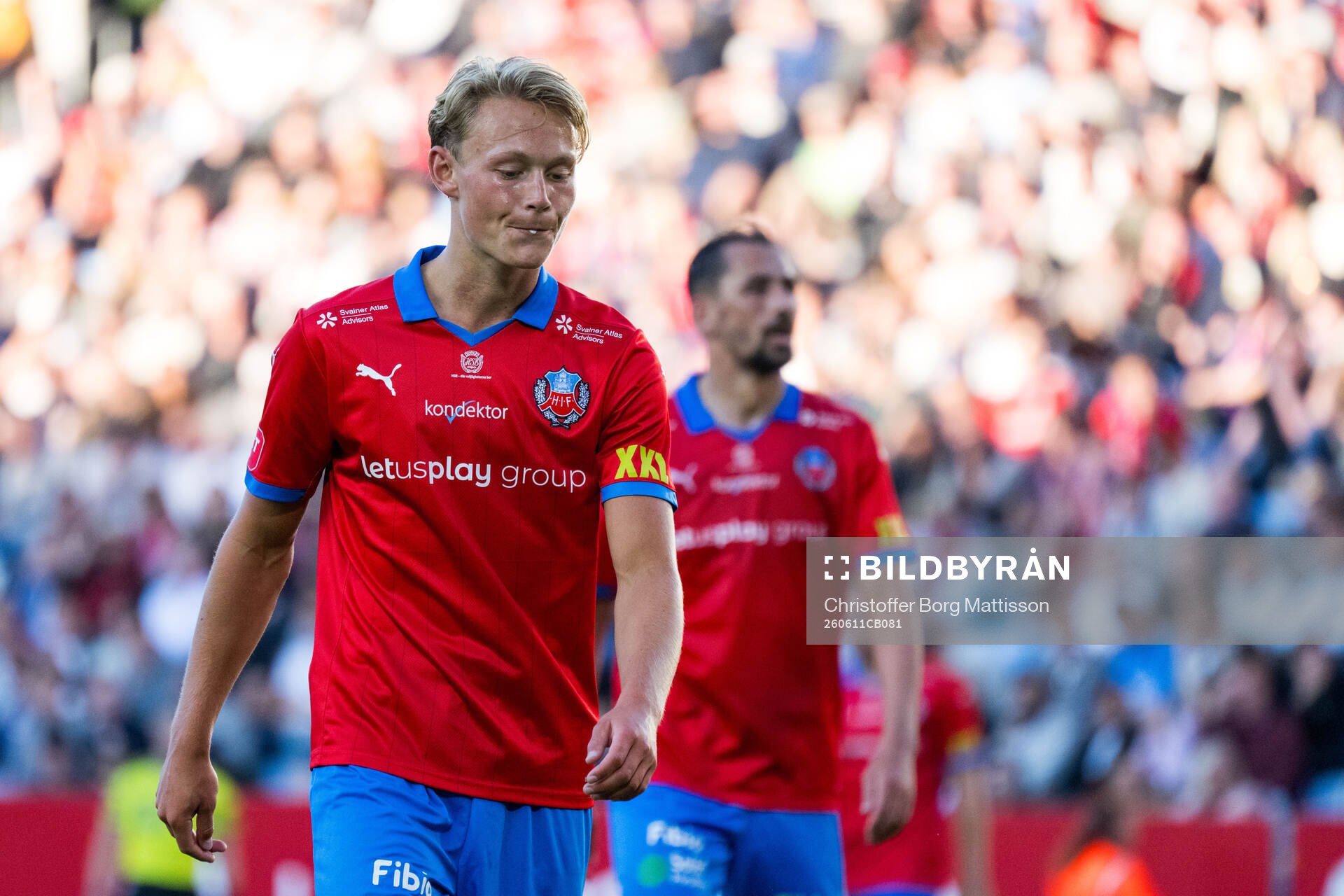 Helsingborgs Alvin Nordin deppar