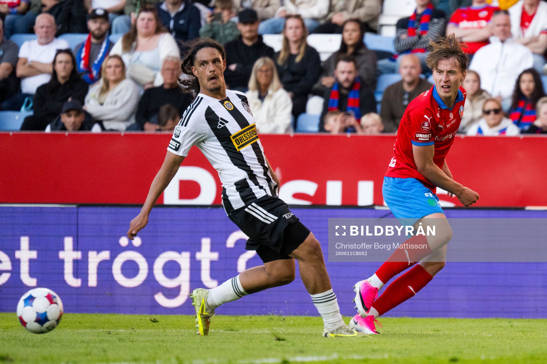Landskronas André Alvarez Perez och Helsingborgs Lukas