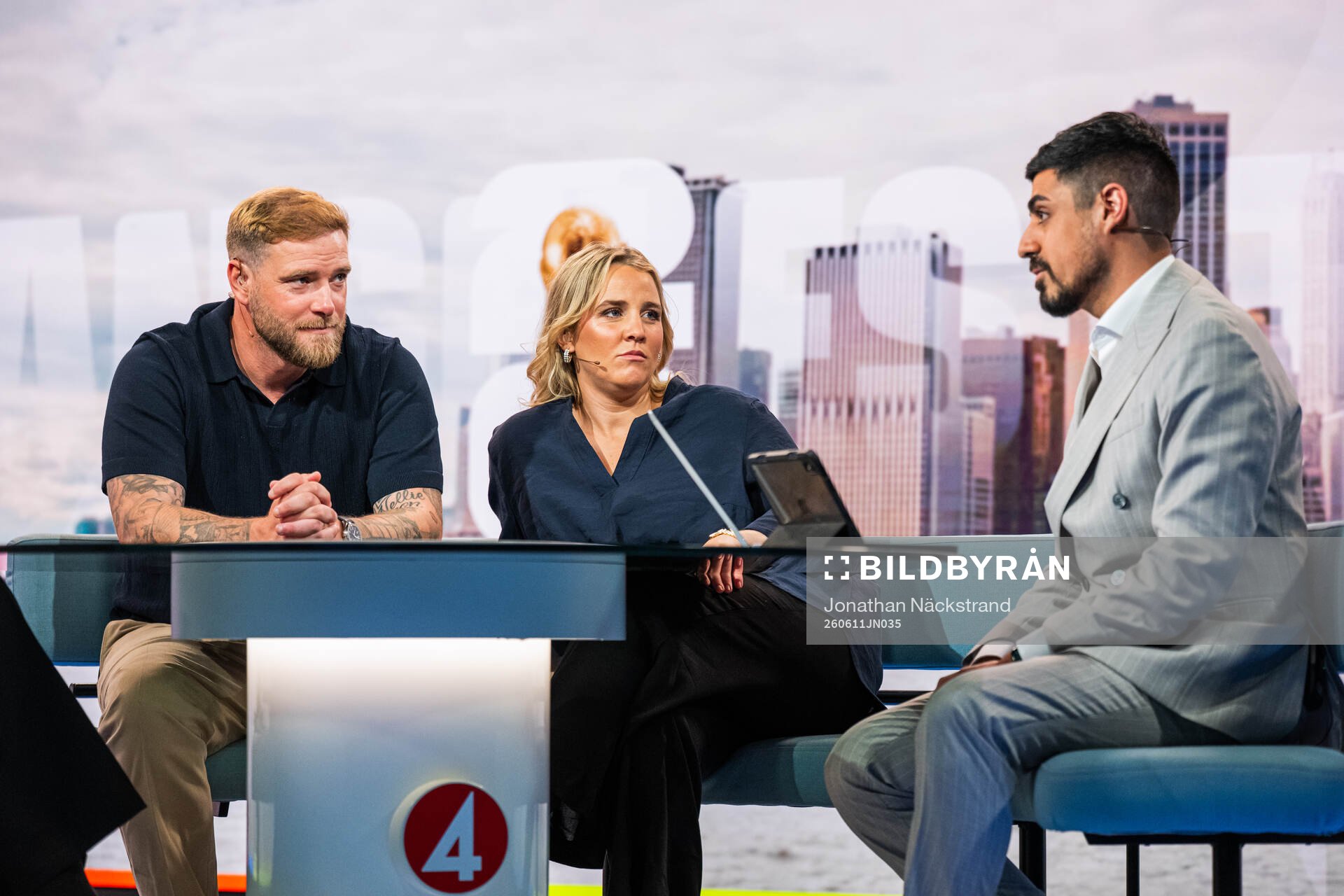 Experter John Guidetti, Irma Helin Zibanejad och Siavoush