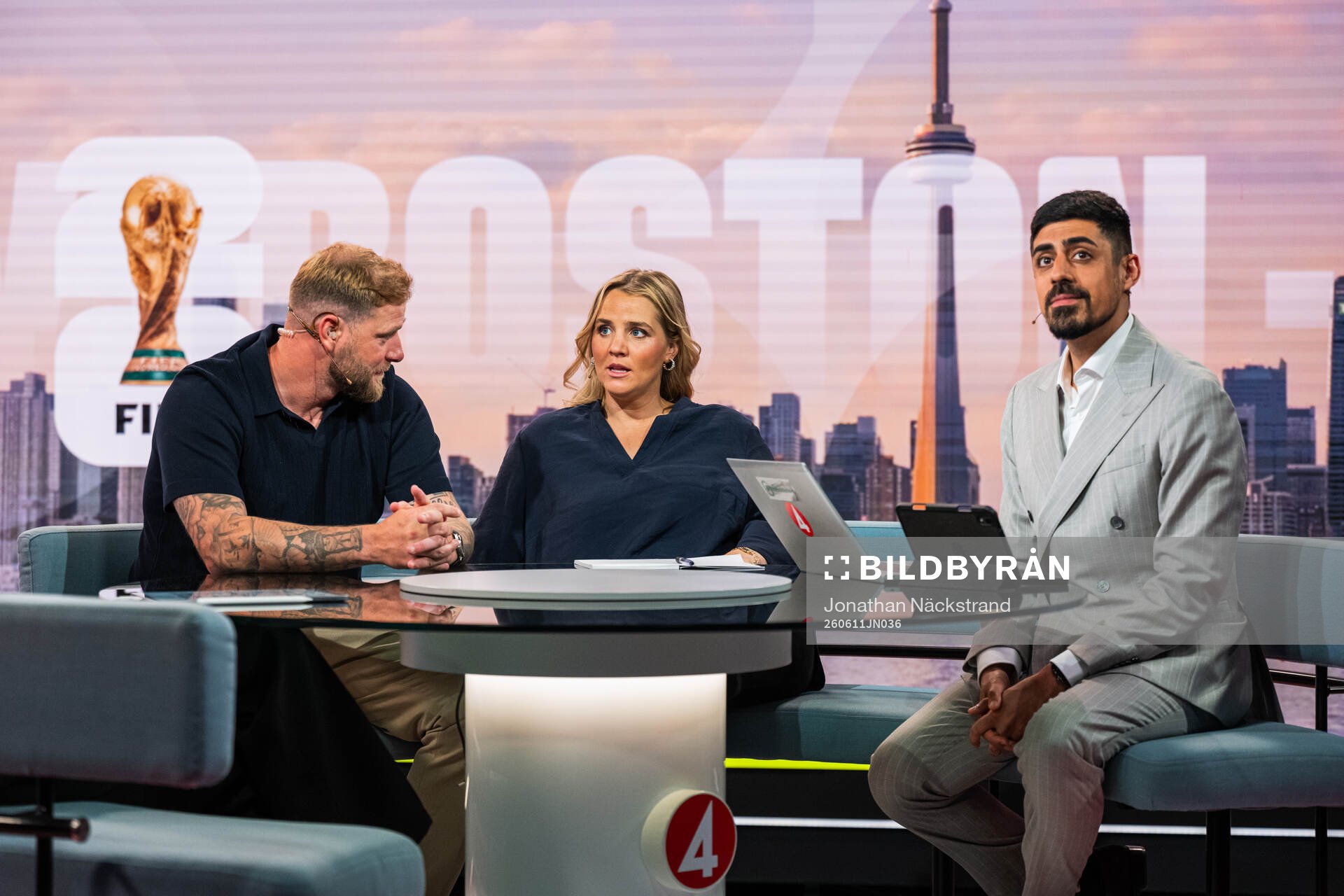 Experter John Guidetti, Irma Helin Zibanejad och Siavoush