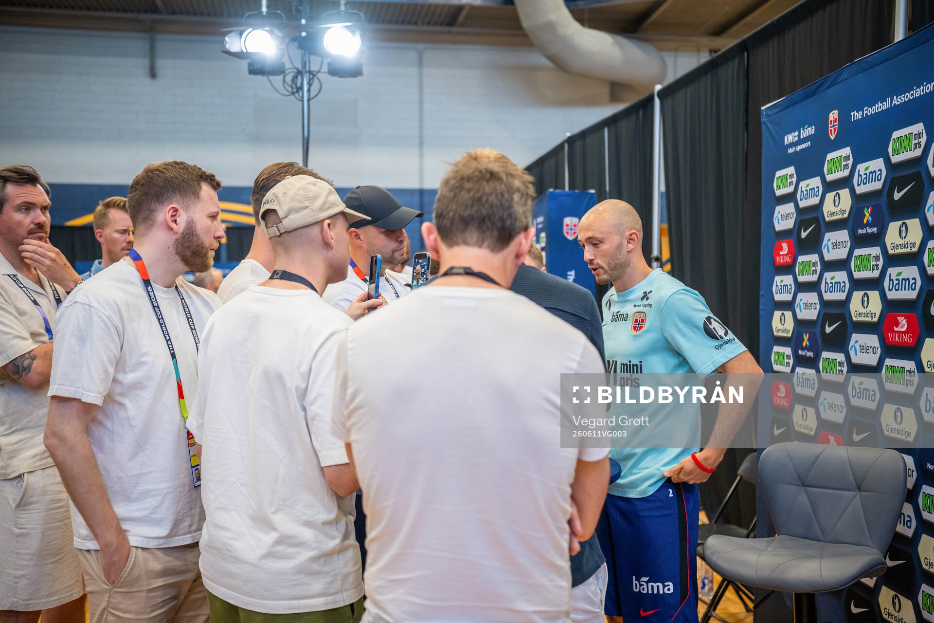 Fredrik Aursnes of the Norwegian national football team at