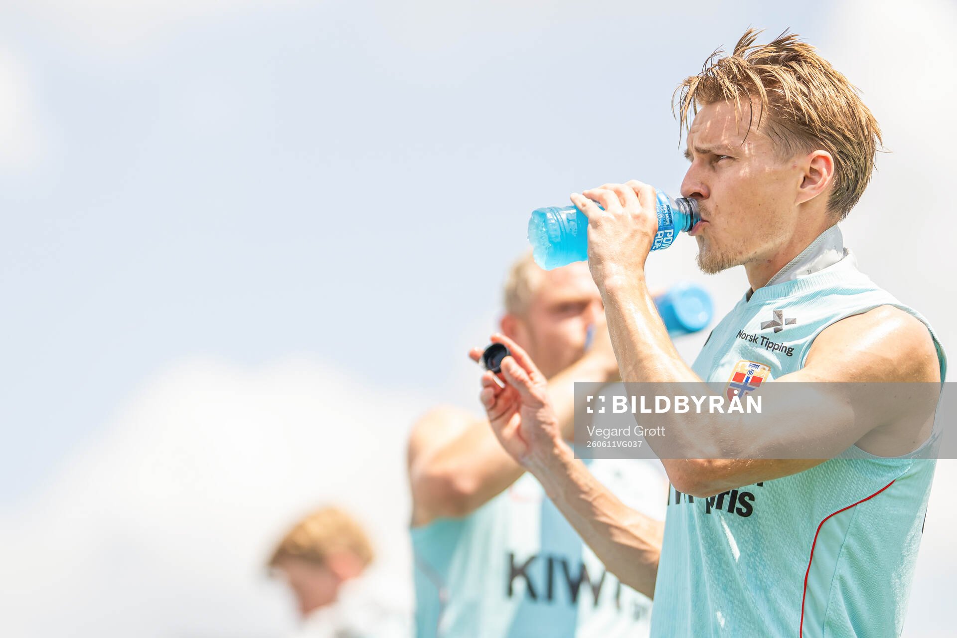 Martin Ødegaard of the Norwegian national football team at