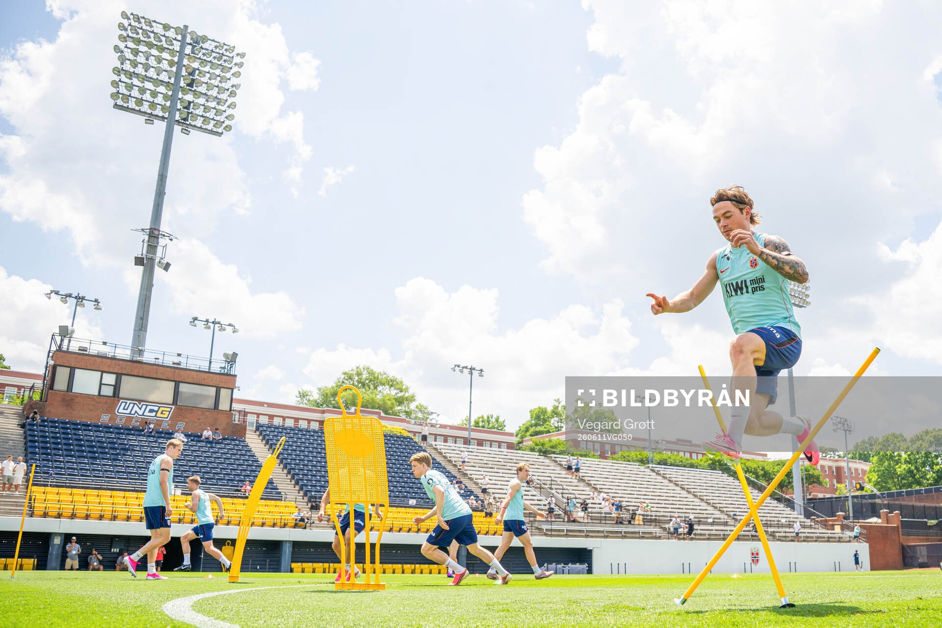 Patrick Berg of the Norwegian national football team at a