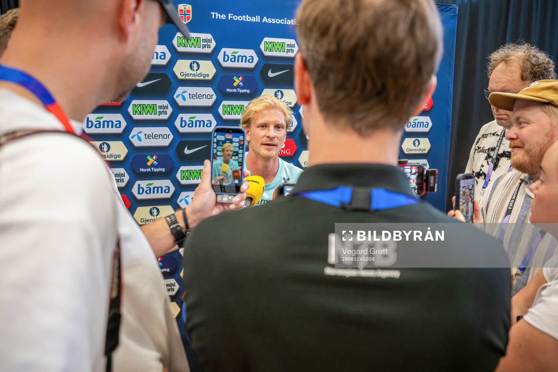 Morten Thorsby of the Norwegian national football team at a