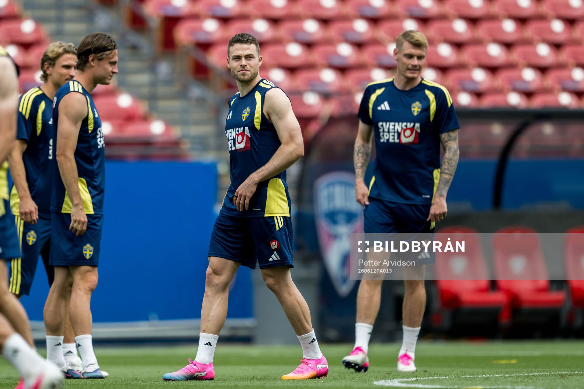 Gabriel Gudmundsson of the Swedish national football team