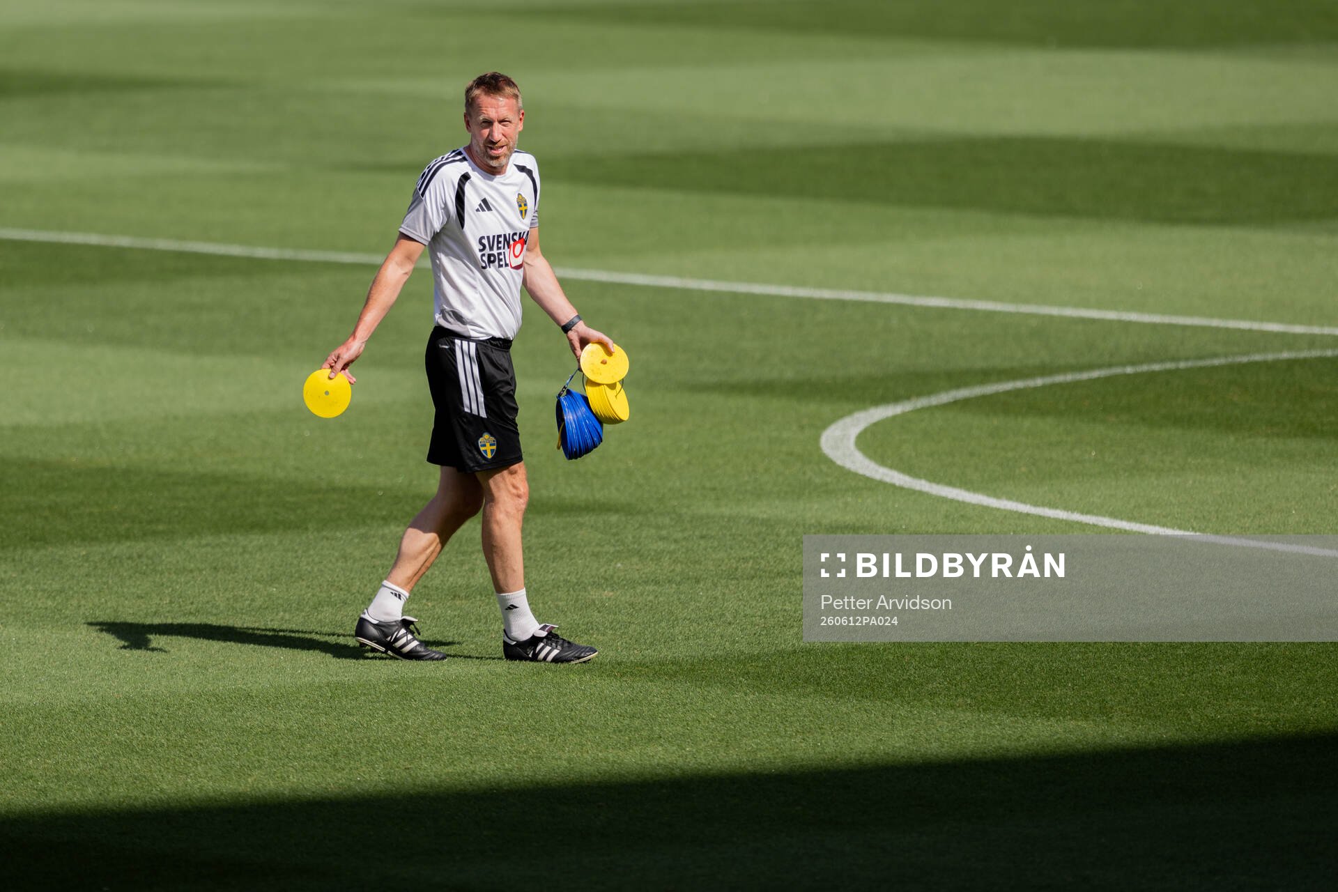 Head coach Graham Potter of the Swedish national football
