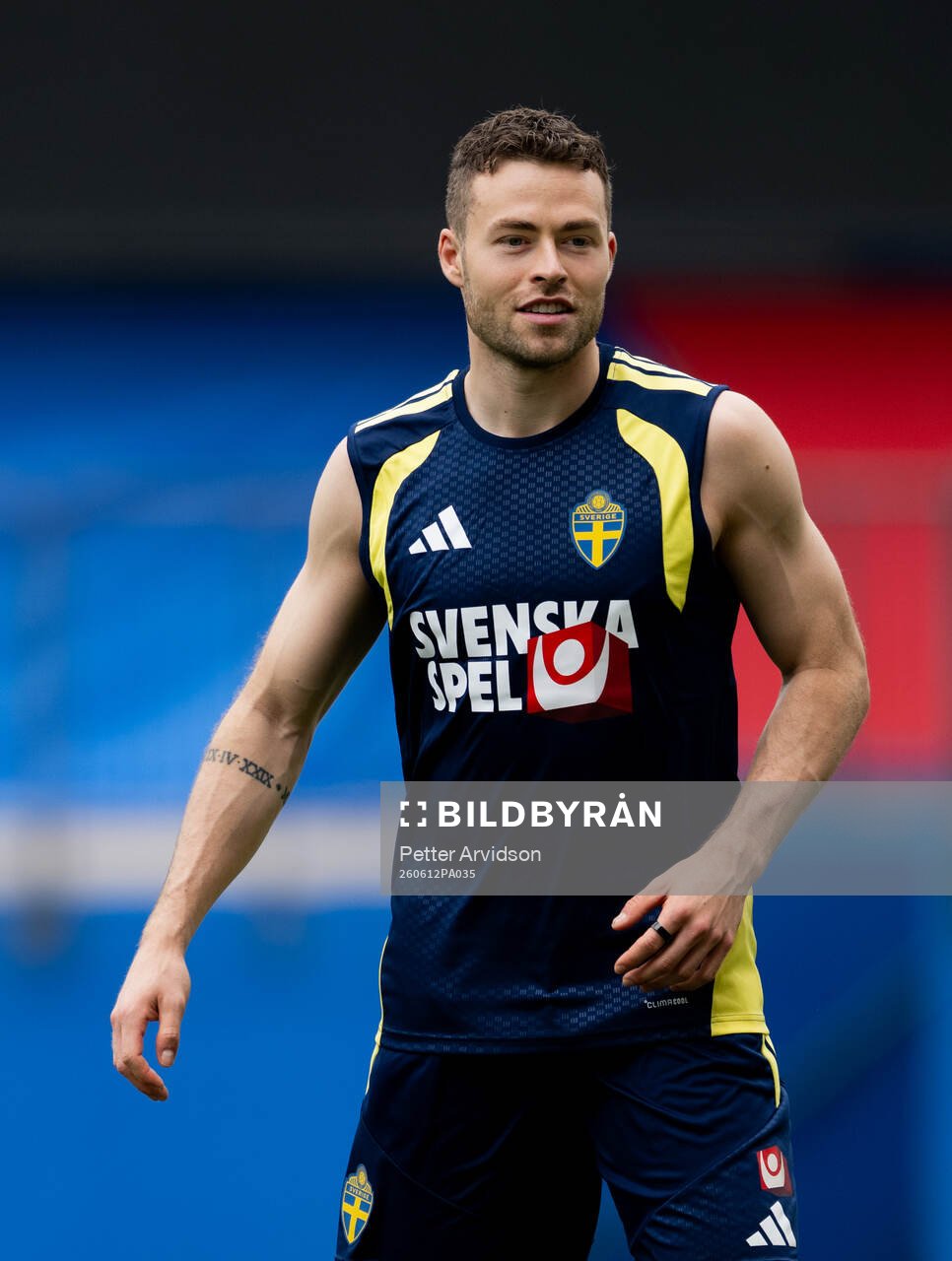 Gabriel Gudmundsson of the Swedish national football team